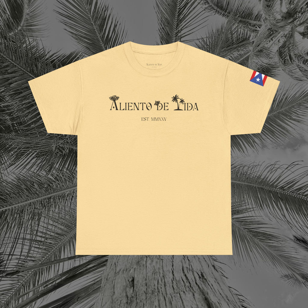 WE ARE PUERTO RICAN - PR COLLECTION - (UNISEX) Heavy Cotton Tee - Aliento De Vida