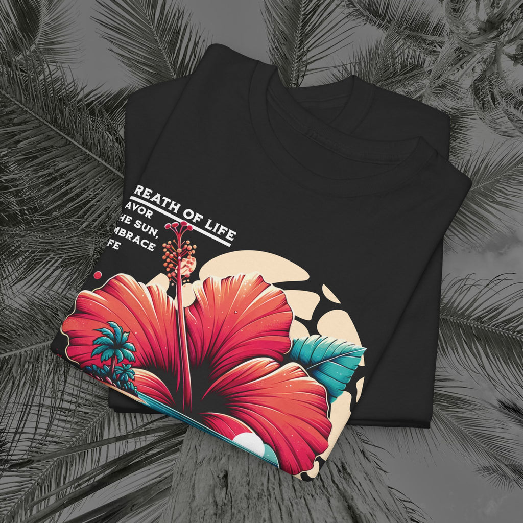 Breath Of Paradise - (UNISEX) Heavy Cotton T-Shirt - Aliento De Vida