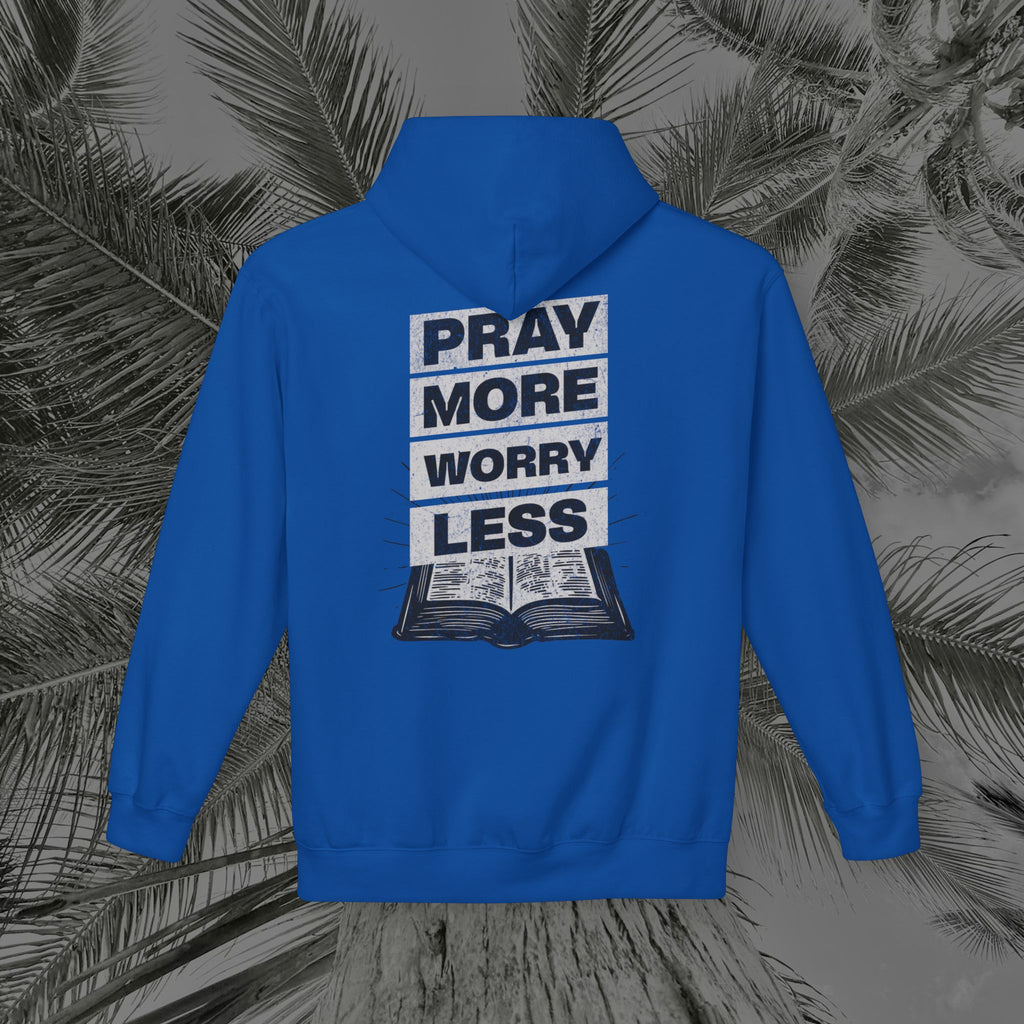 Peace Through Prayer - (UNISEX) Midweight Fleece Hoodie - Aliento De Vida