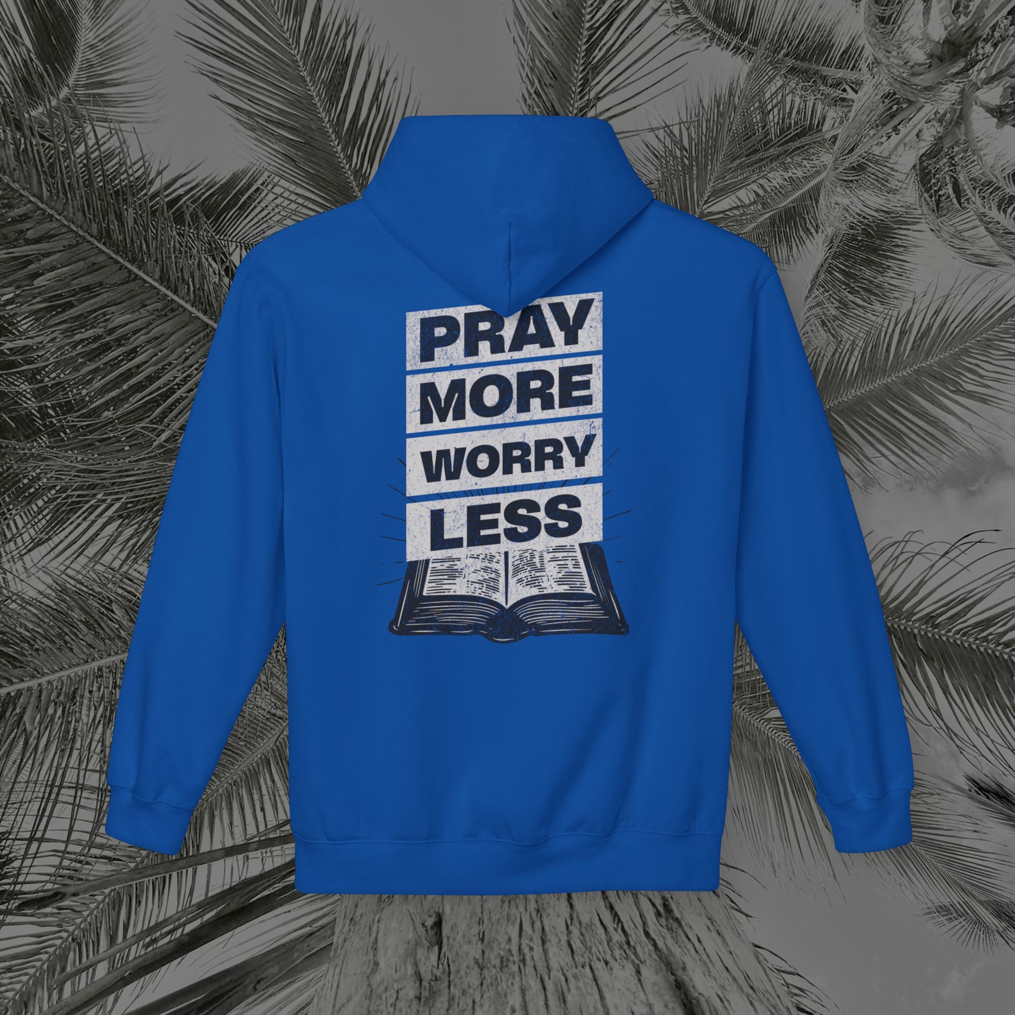 Peace Through Prayer - (UNISEX) Midweight Fleece Hoodie - Aliento De Vida