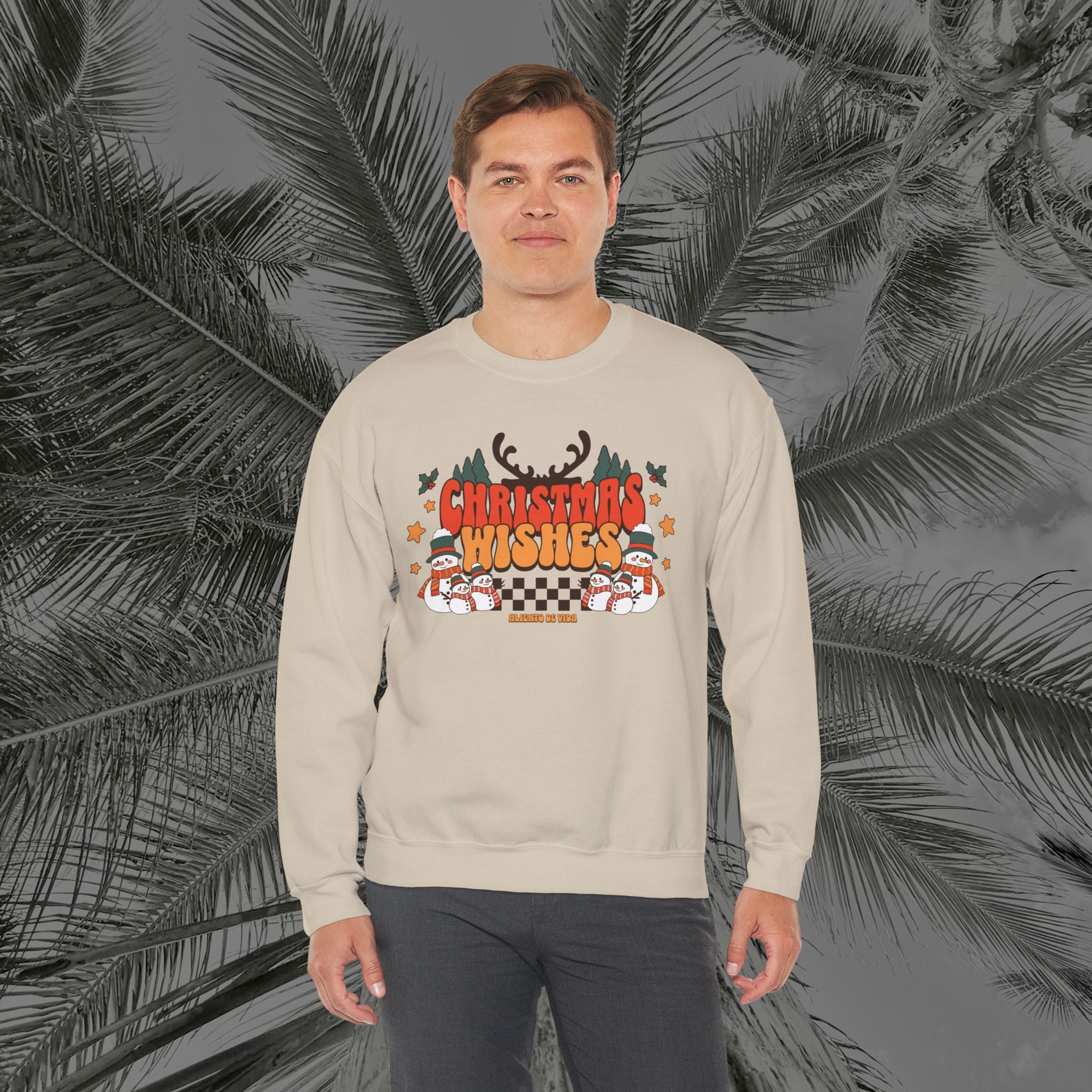 Chillin’ With My Snowmies - (UNISEX) Cozy Crewneck Sweatshirt - Aliento De Vida