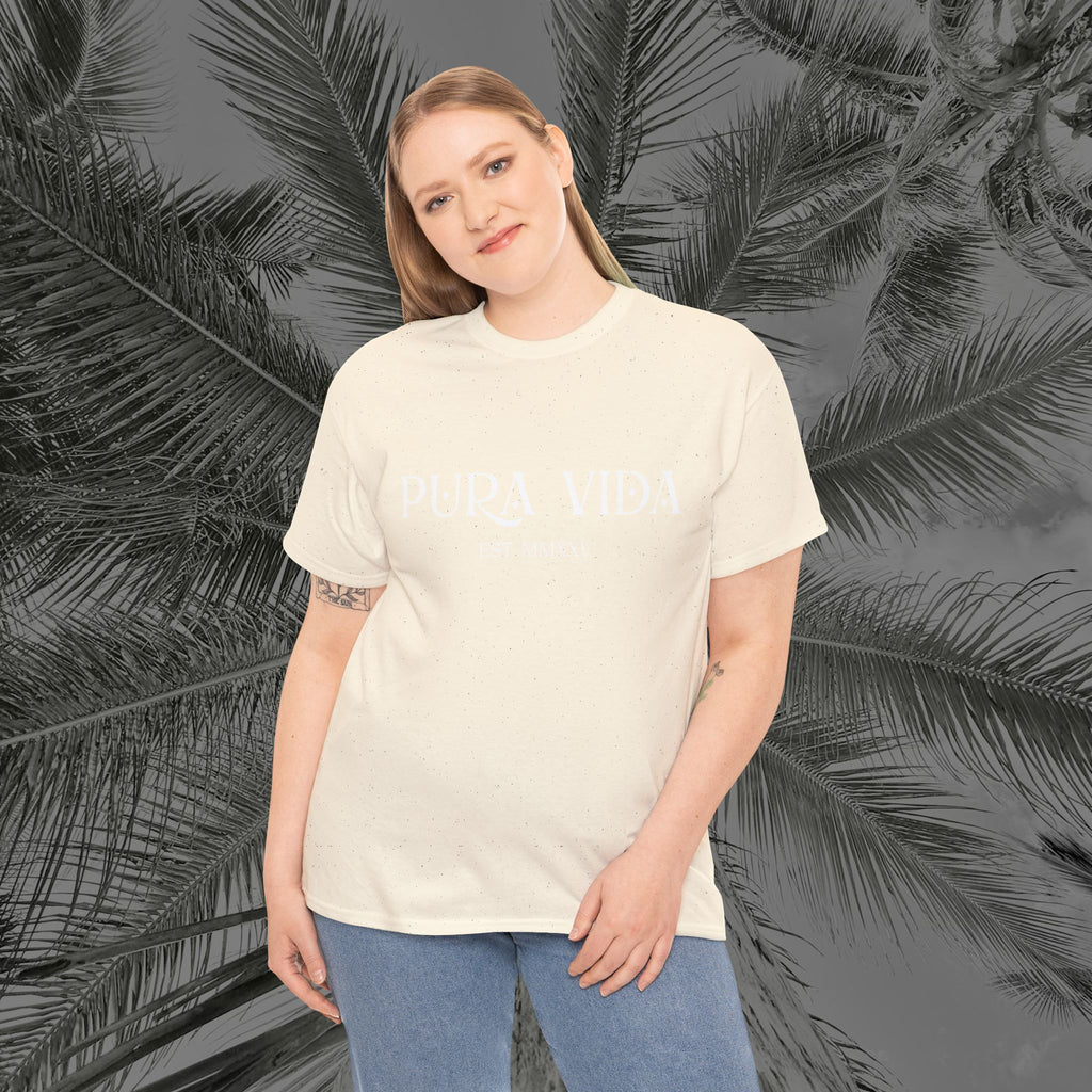 Beach, Please—I’m Dead - (UNISEX) Heavy Cotton T-Shirt - Aliento De Vida