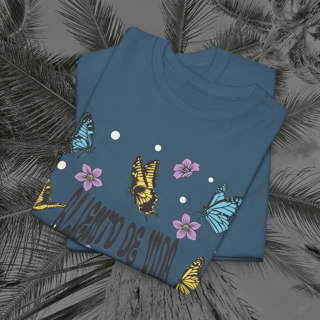 Butterfly Effect #2 - (UNISEX) Heavy Cotton T-Shirt - Aliento De Vida