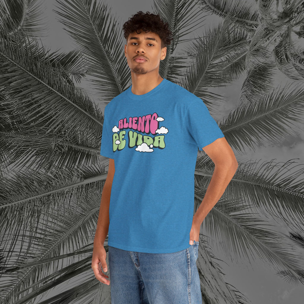 Clouds #2 - (UNISEX) Heavy Cotton T-Shirt - Aliento De Vida