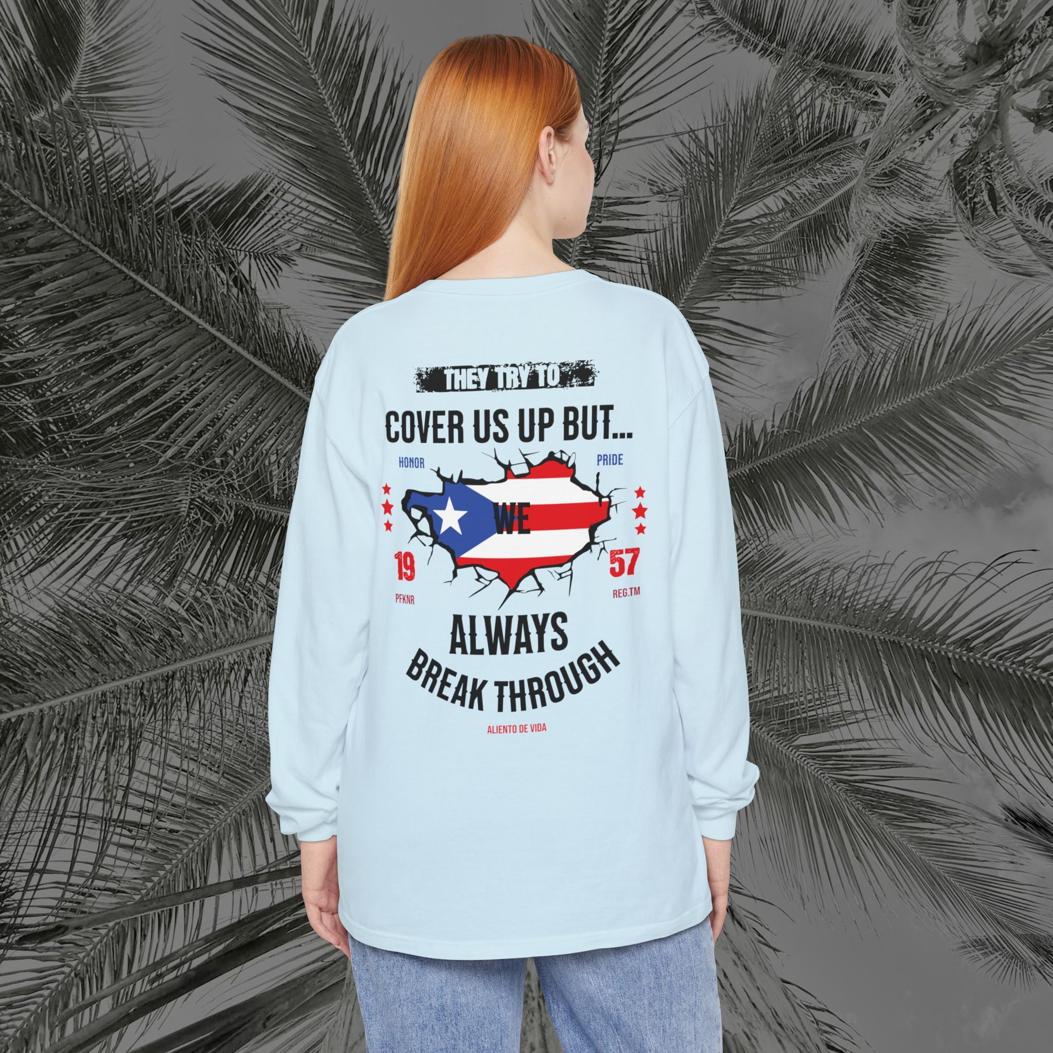 WE ARE PUERTO RICAN - (UNISEX) Long Sleeve T-Shirt - Aliento De Vida