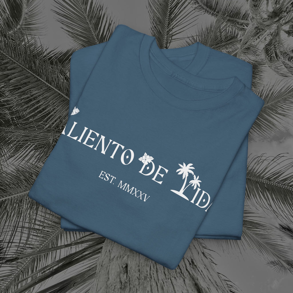 Crack Open A Unique Medalla - PR COLLECTION - (UNISEX) Heavy Cotton Tee - Aliento De Vida