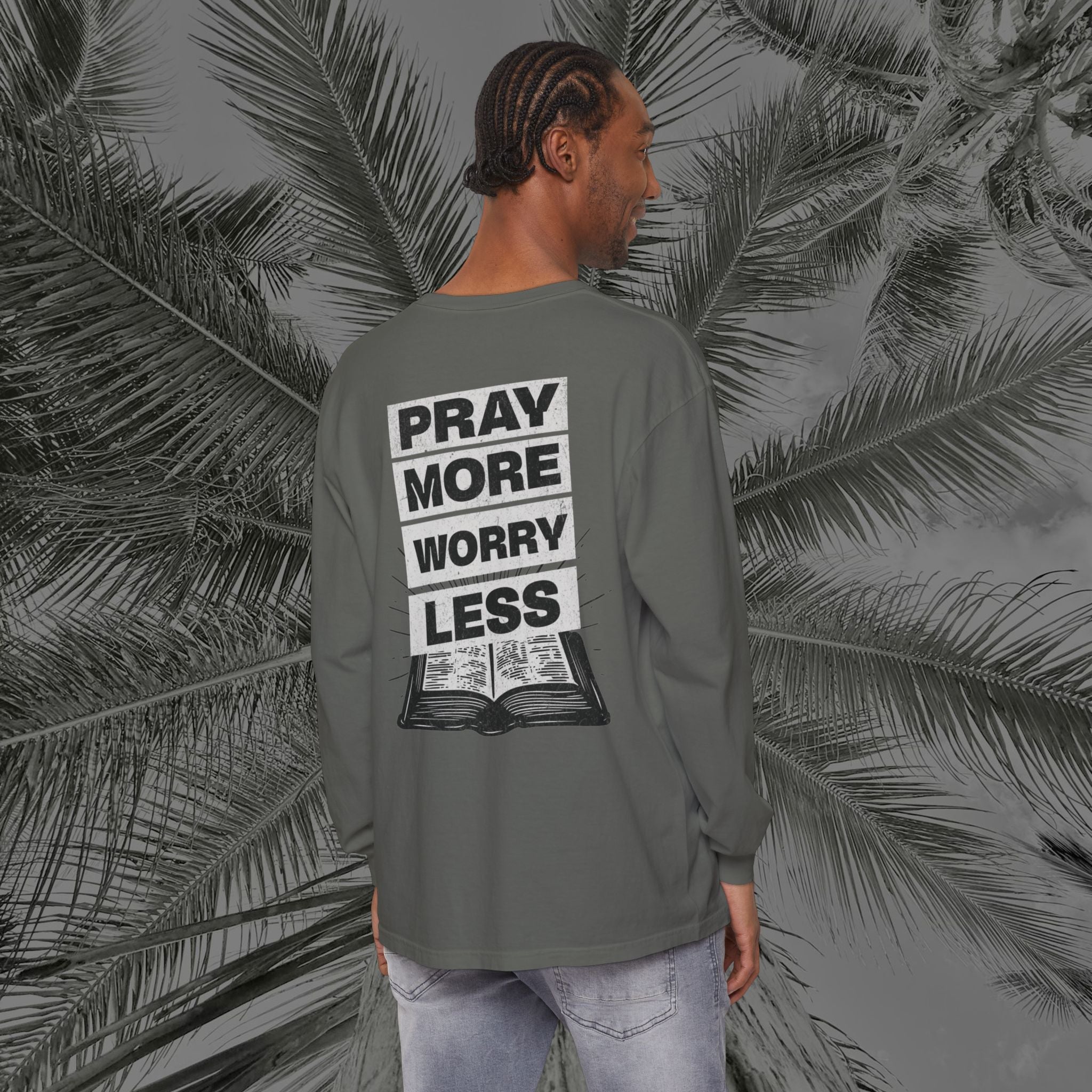 Peace Through Prayer - (UNISEX) Long Sleeve Shirt - Aliento De Vida