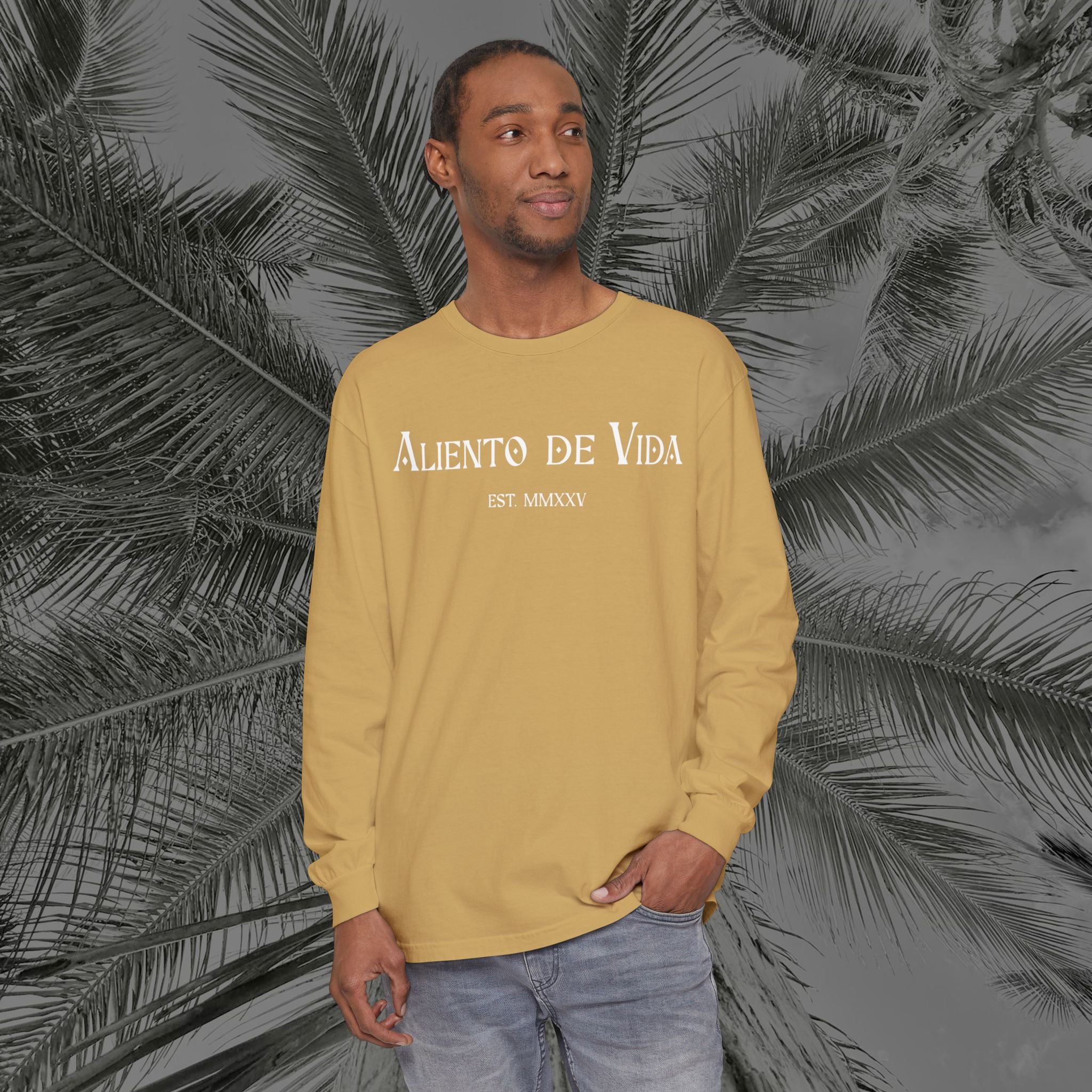 Throne of the Divine - (UNISEX) Long Sleeve Shirt - Aliento De Vida