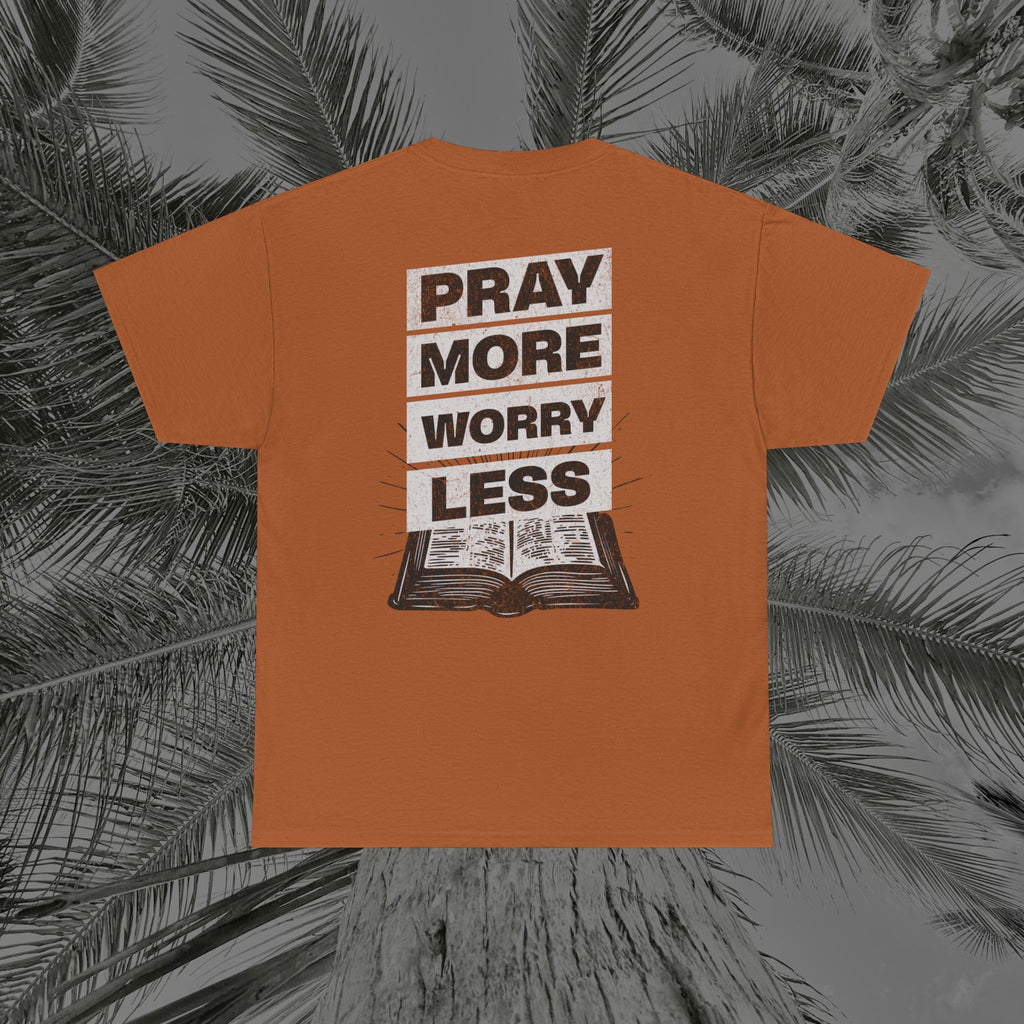 Peace Through Prayer - (UNISEX) Heavy Cotton Tee - Aliento De Vida