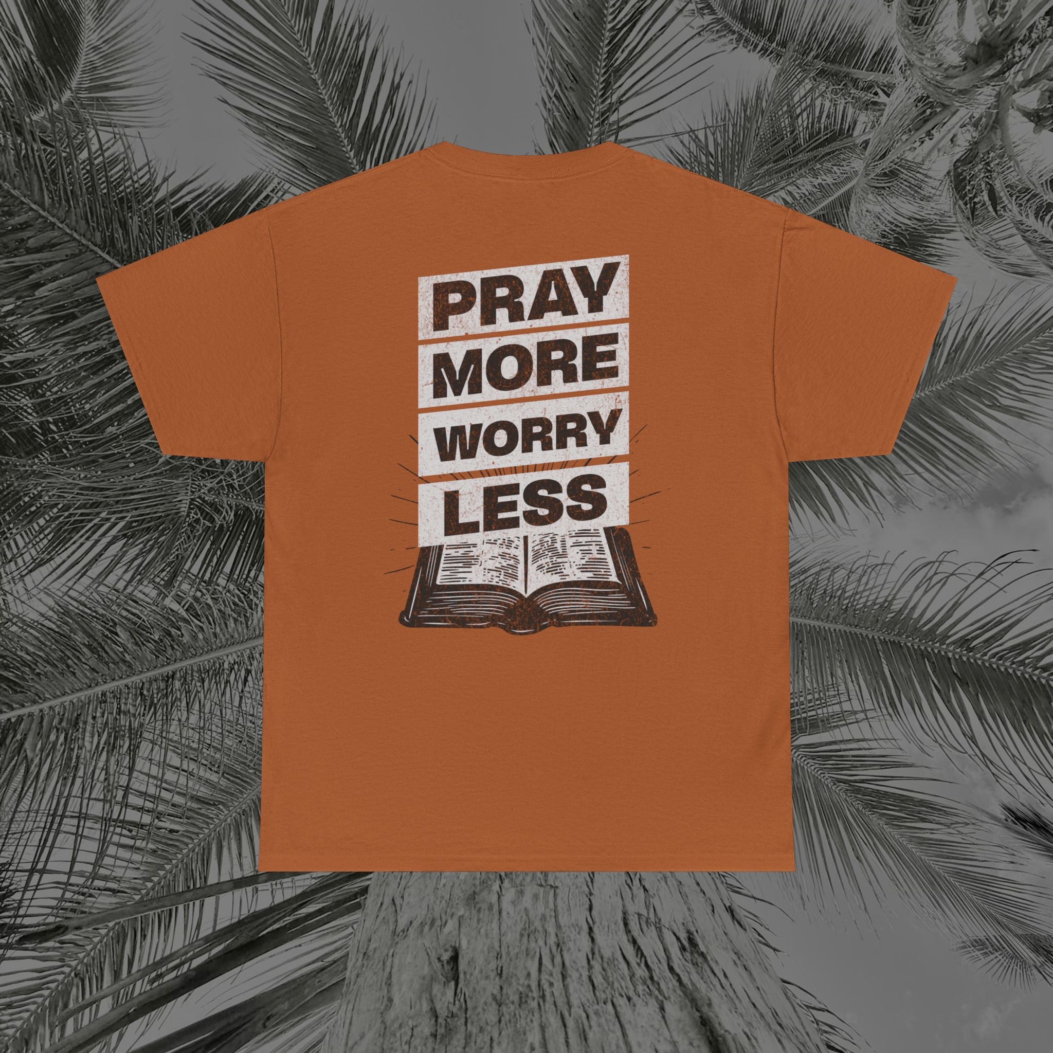 Peace Through Prayer - (UNISEX) Heavy Cotton Tee - Aliento De Vida