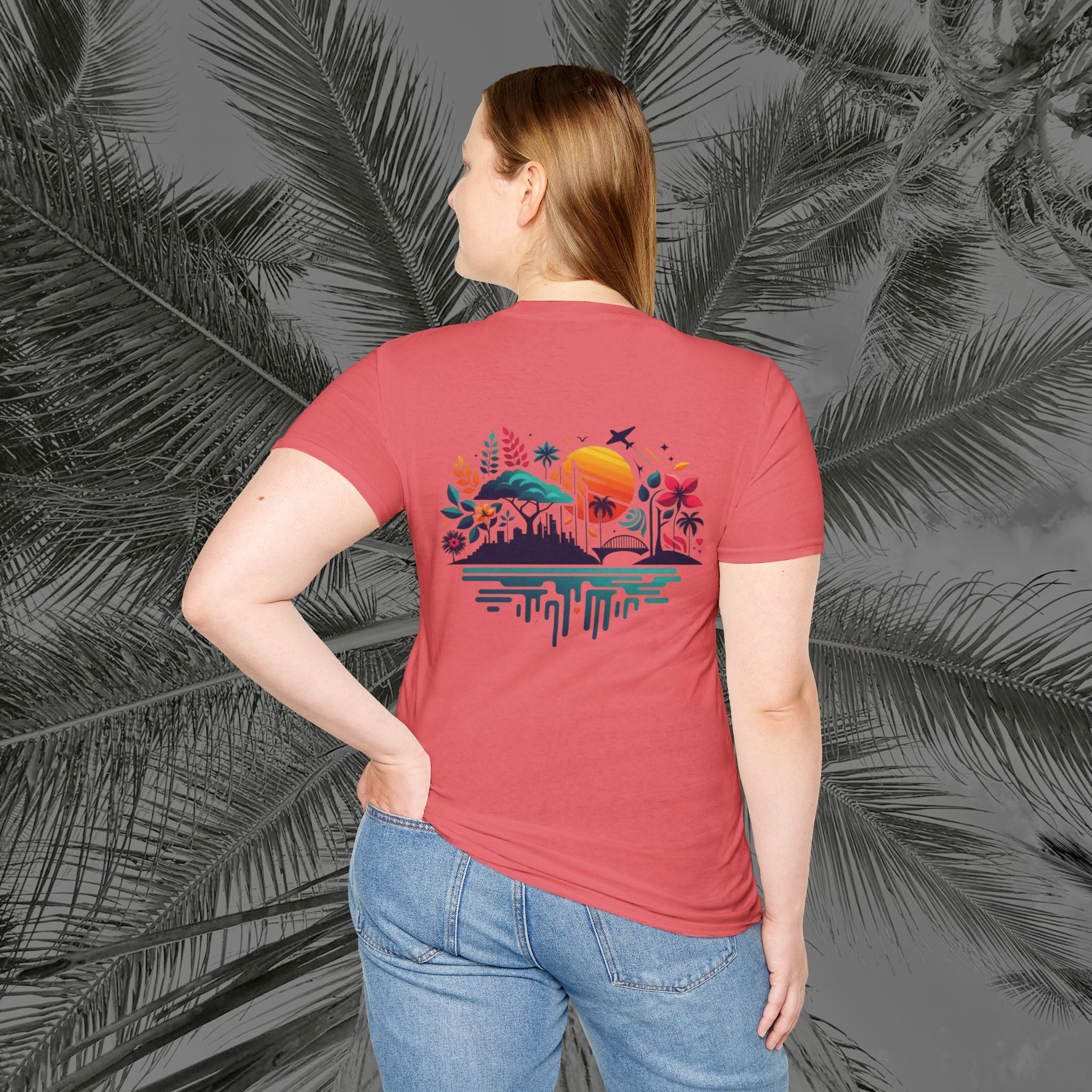Vibrant Vibes - (UNISEX) Soft style T-Shirt - Aliento De Vida