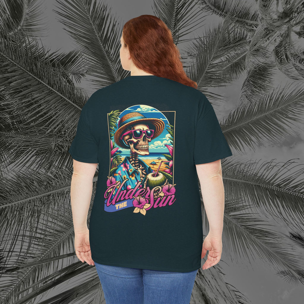 Resting Beach Face - (UNISEX) Heavy Cotton Tee - Aliento De Vida