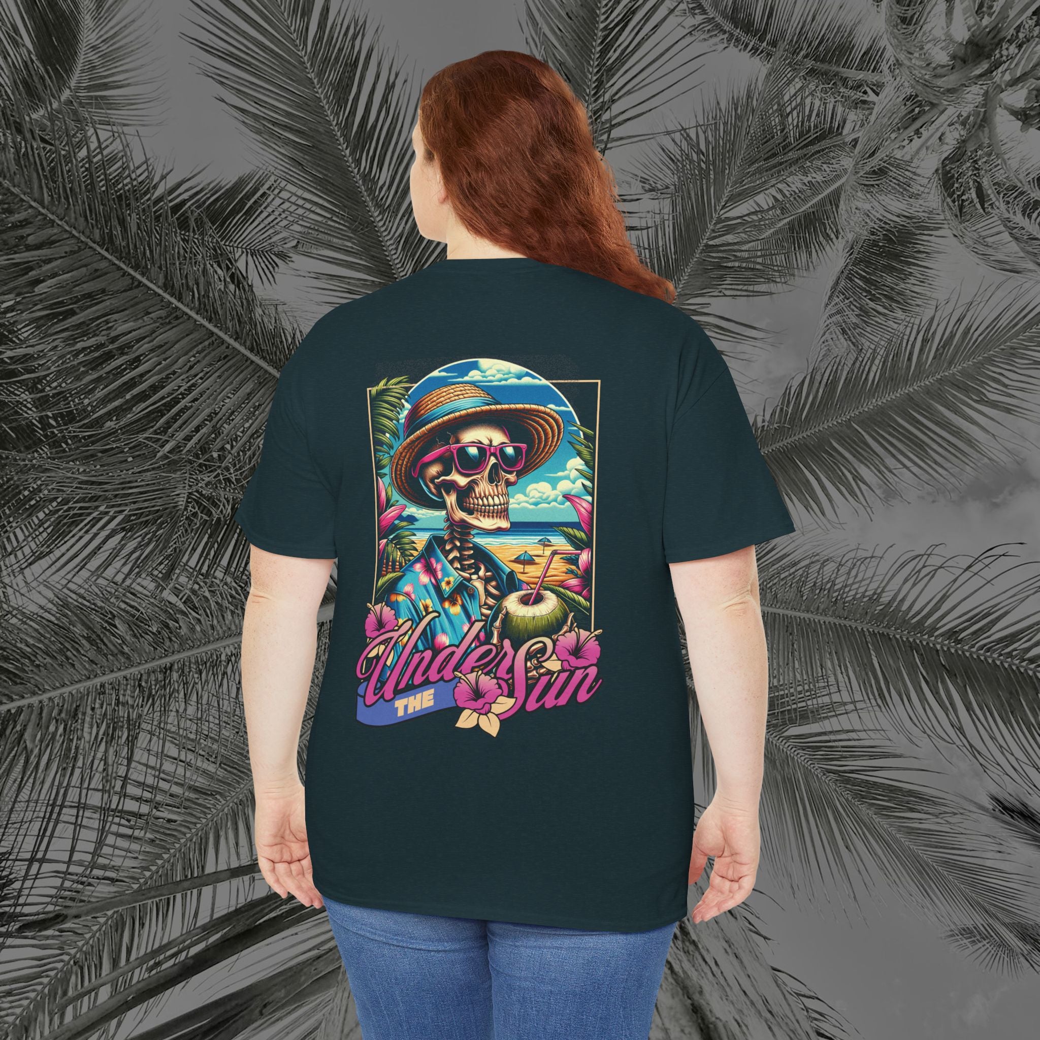 Resting Beach Face - (UNISEX) Heavy Cotton Tee - Aliento De Vida