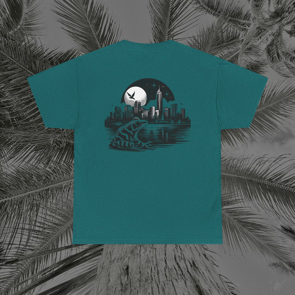 Urban Amphibian - (UNISEX) Heavy Cotton Tee - Aliento De Vida