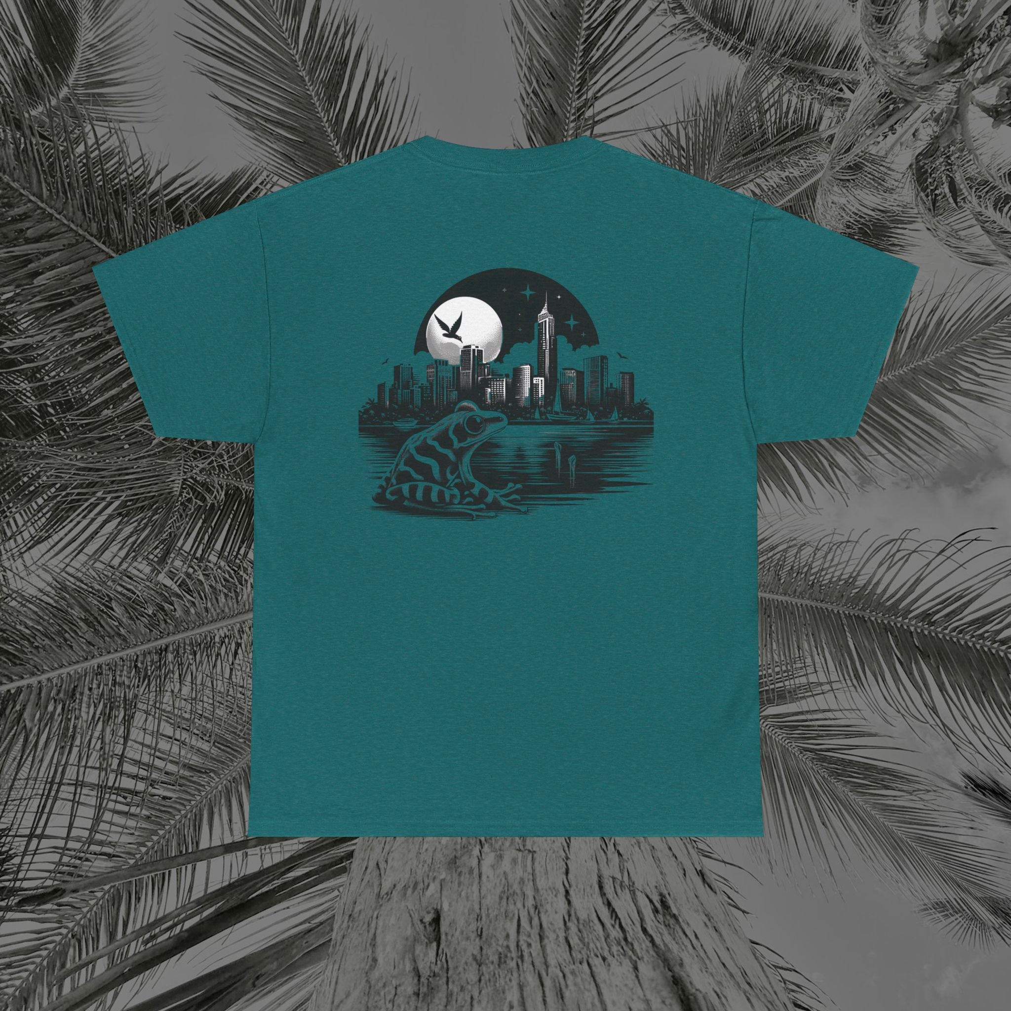 Urban Amphibian - (UNISEX) Heavy Cotton Tee - Aliento De Vida