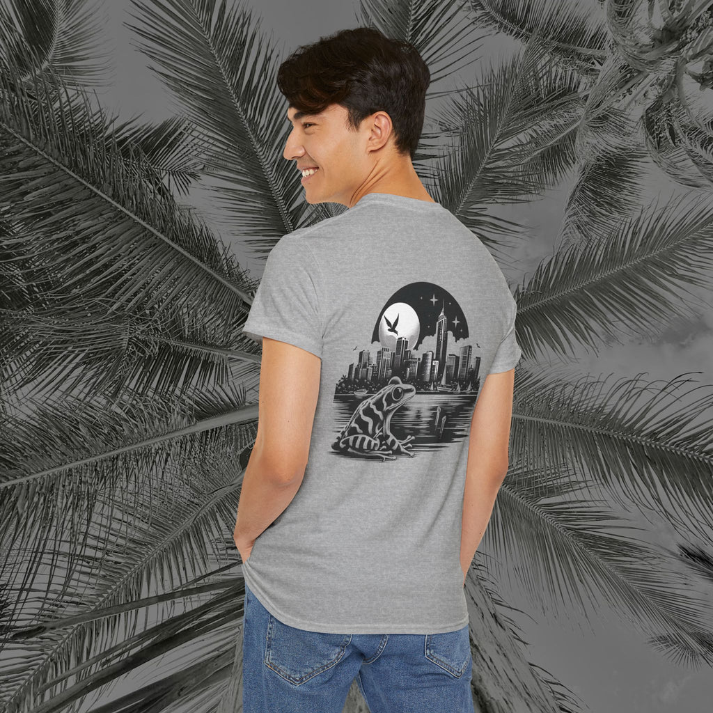 Urban Amphibian - (UNISEX) Heavy Cotton Tee - Aliento De Vida