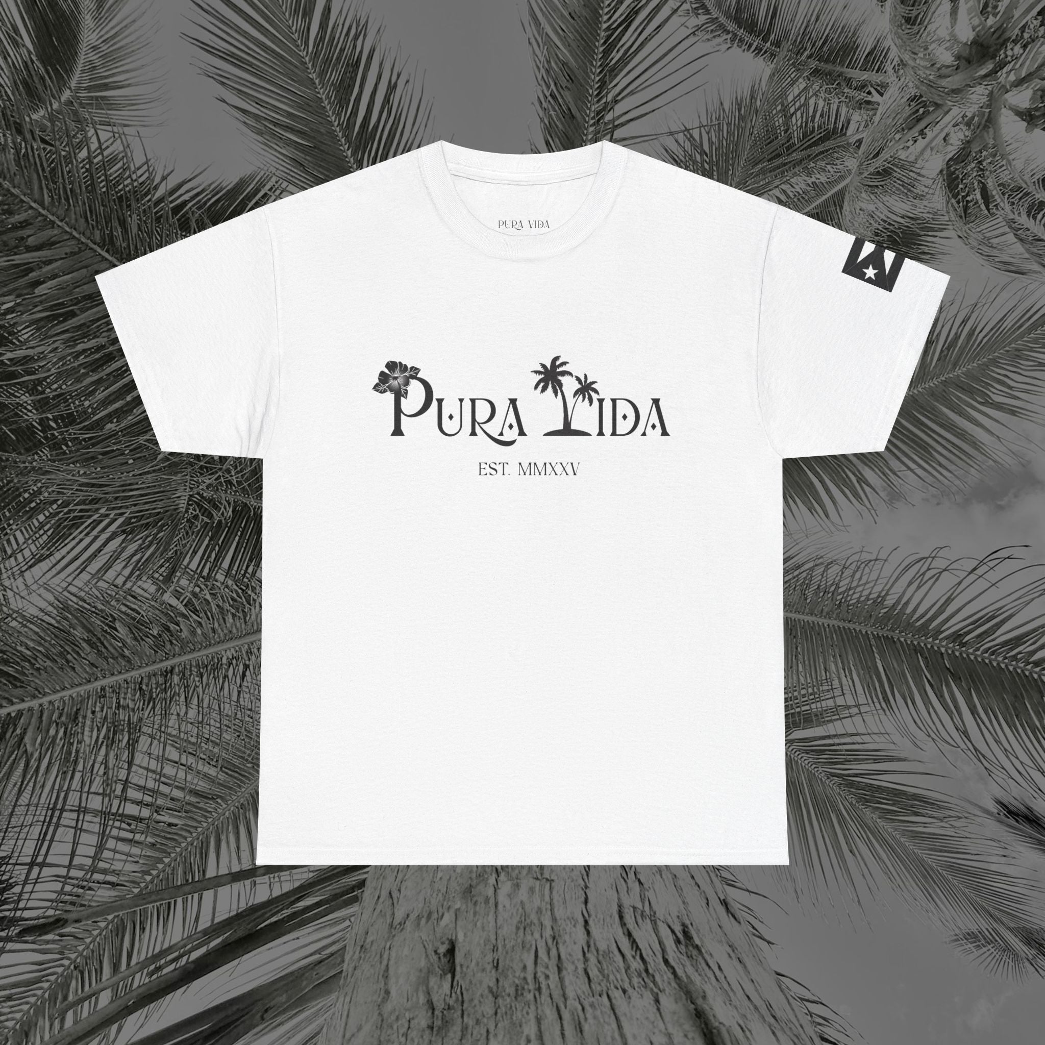 Isla Vibrante - PR COLLECTION - (UNISEX) Heavy Cotton Tee - Aliento De Vida