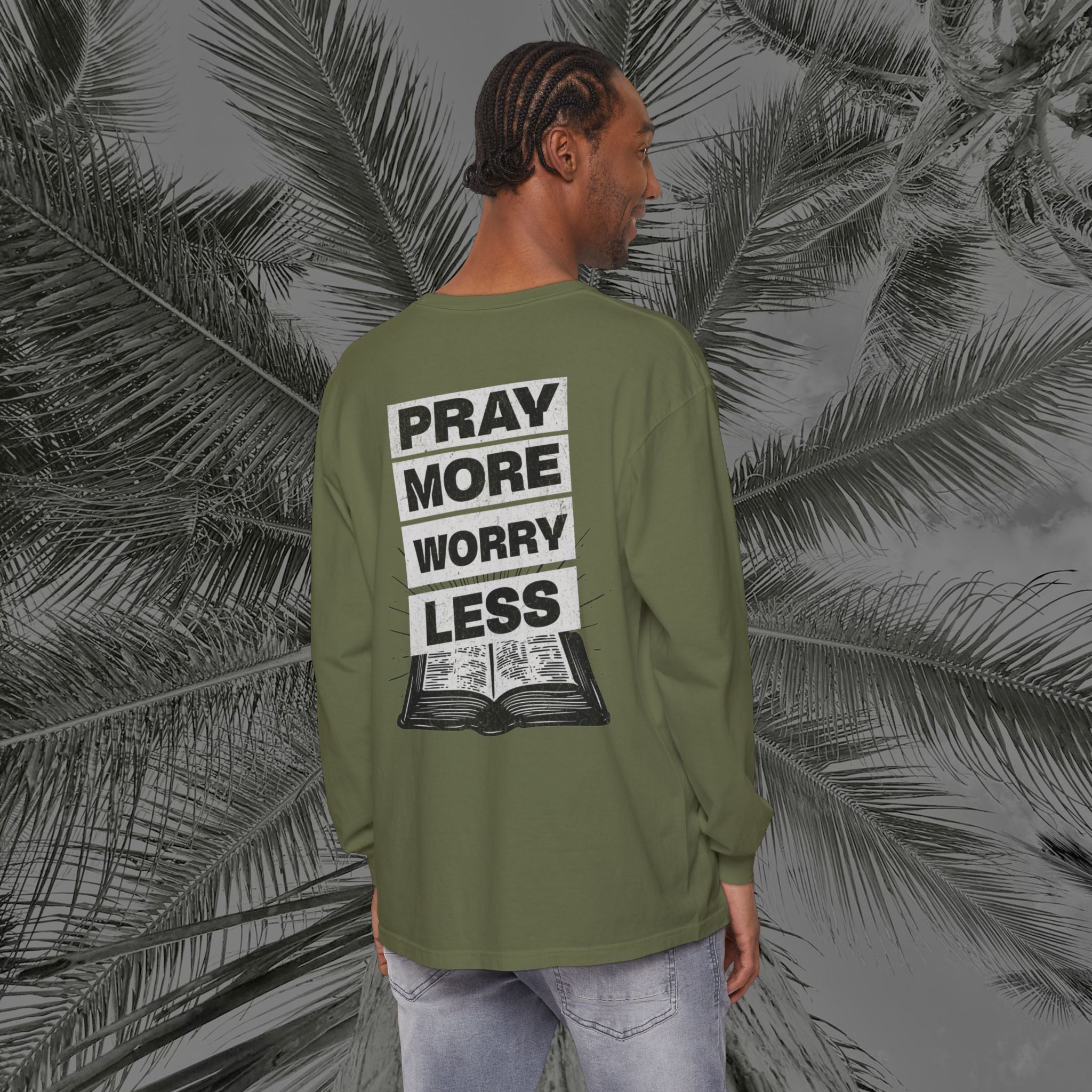 Peace Through Prayer - (UNISEX) Long Sleeve Shirt - Aliento De Vida