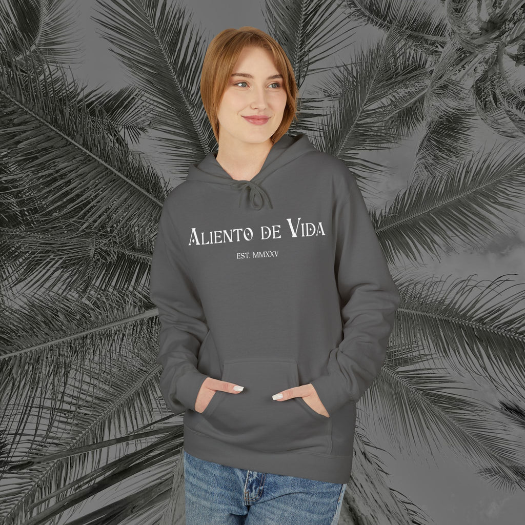 Throne of the Divine - (UNISEX) Midweight Fleece Hoodie - Aliento De Vida