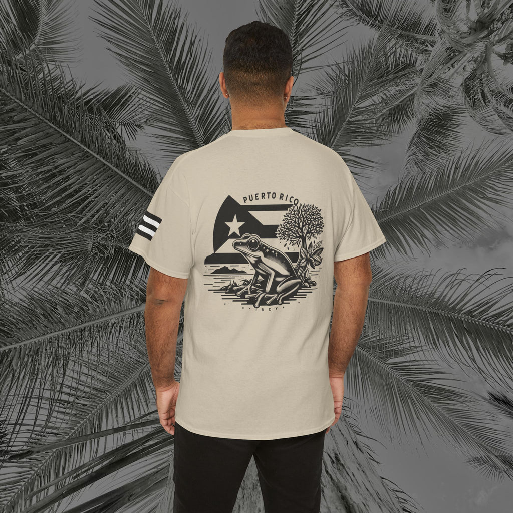 Coqui Crazy - PR COLLECTION - (UNISEX) Heavy Cotton Tee - Aliento De Vida