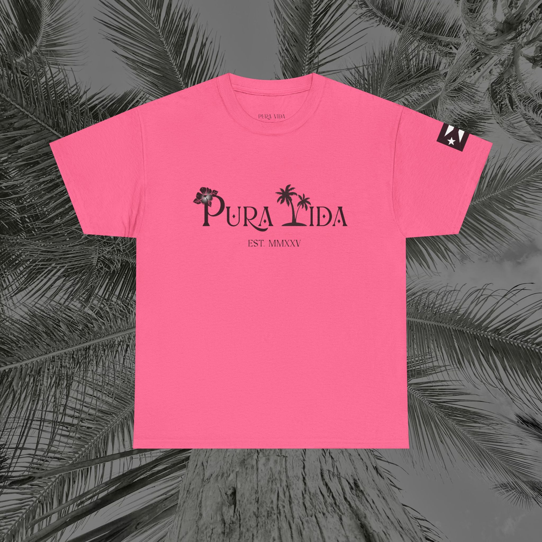 Isla Vibrante - PR COLLECTION - (UNISEX) Heavy Cotton Tee - Aliento De Vida