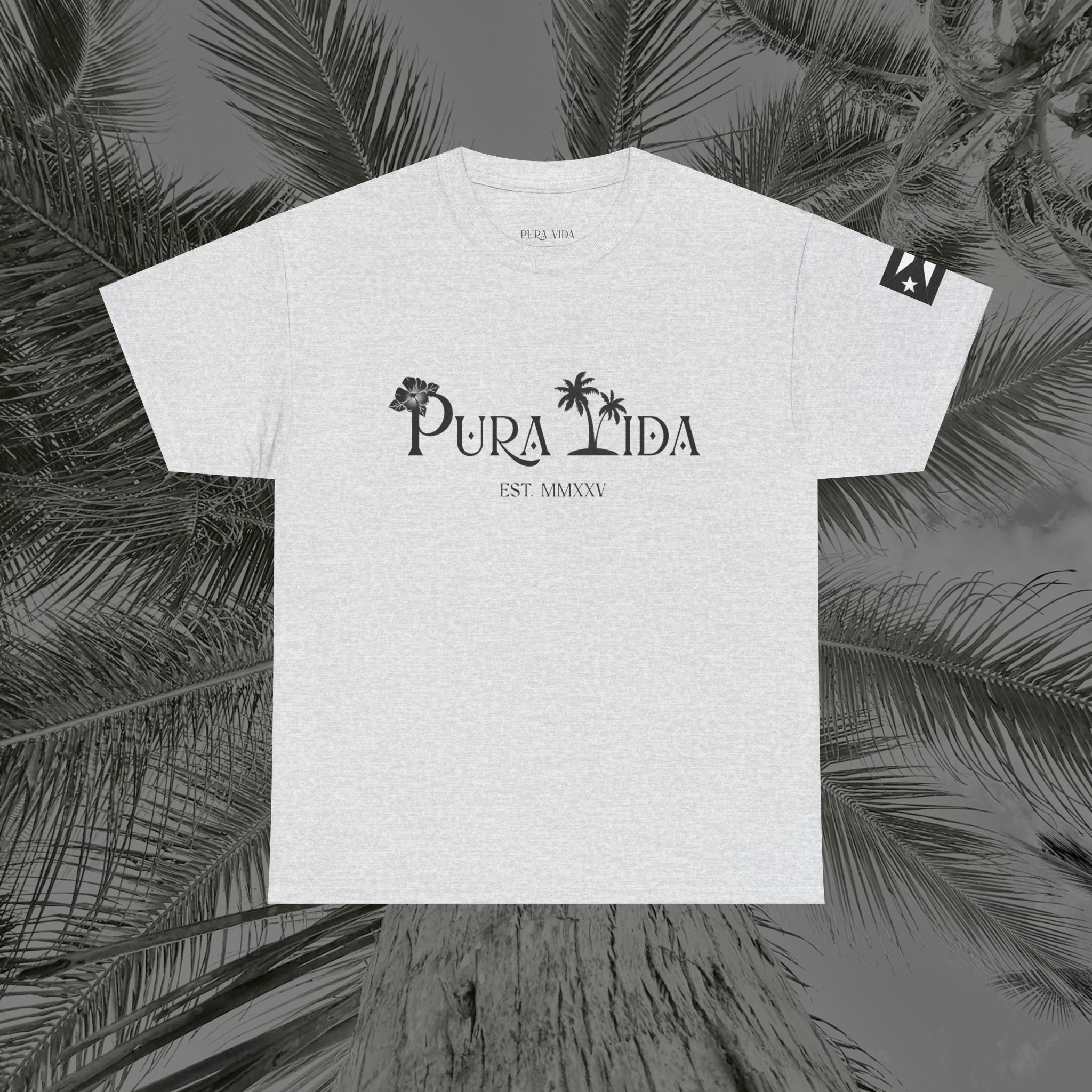 Isla Vibrante - PR COLLECTION - (UNISEX) Heavy Cotton Tee - Aliento De Vida
