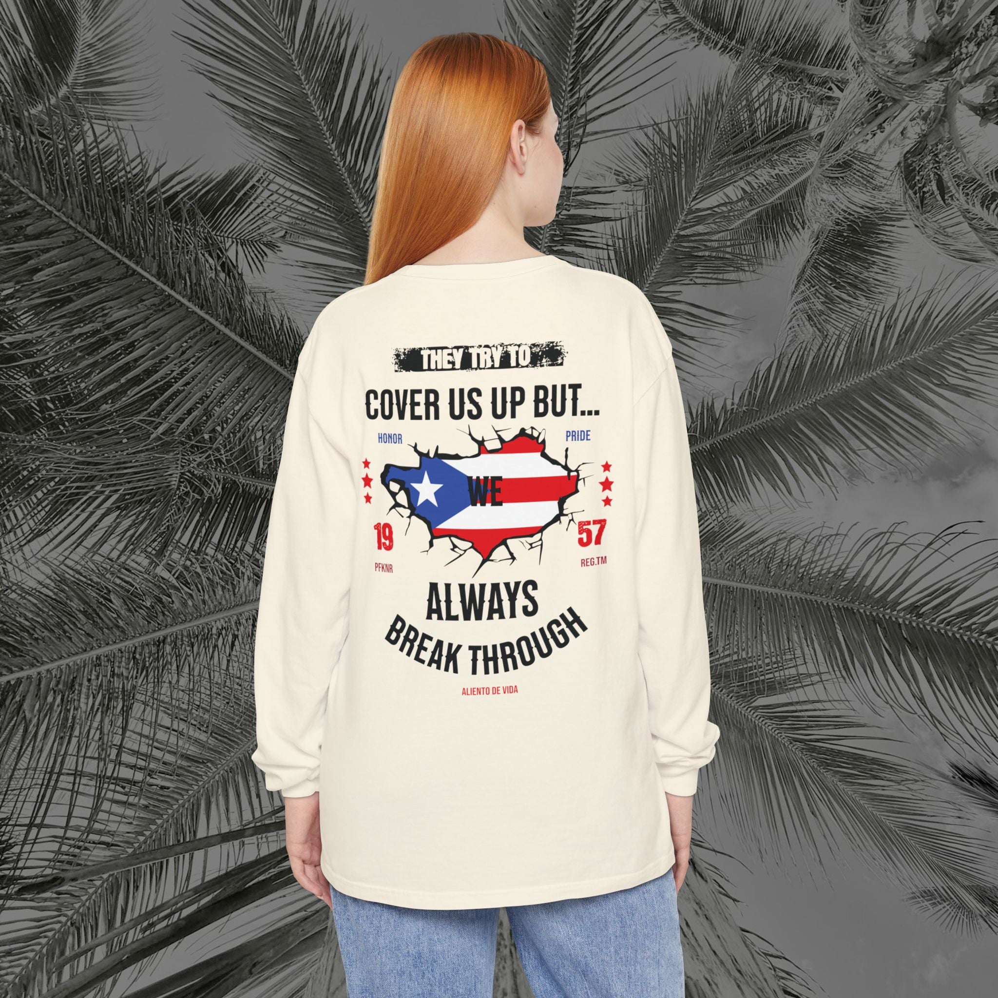 WE ARE PUERTO RICAN - (UNISEX) Long Sleeve T-Shirt - Aliento De Vida