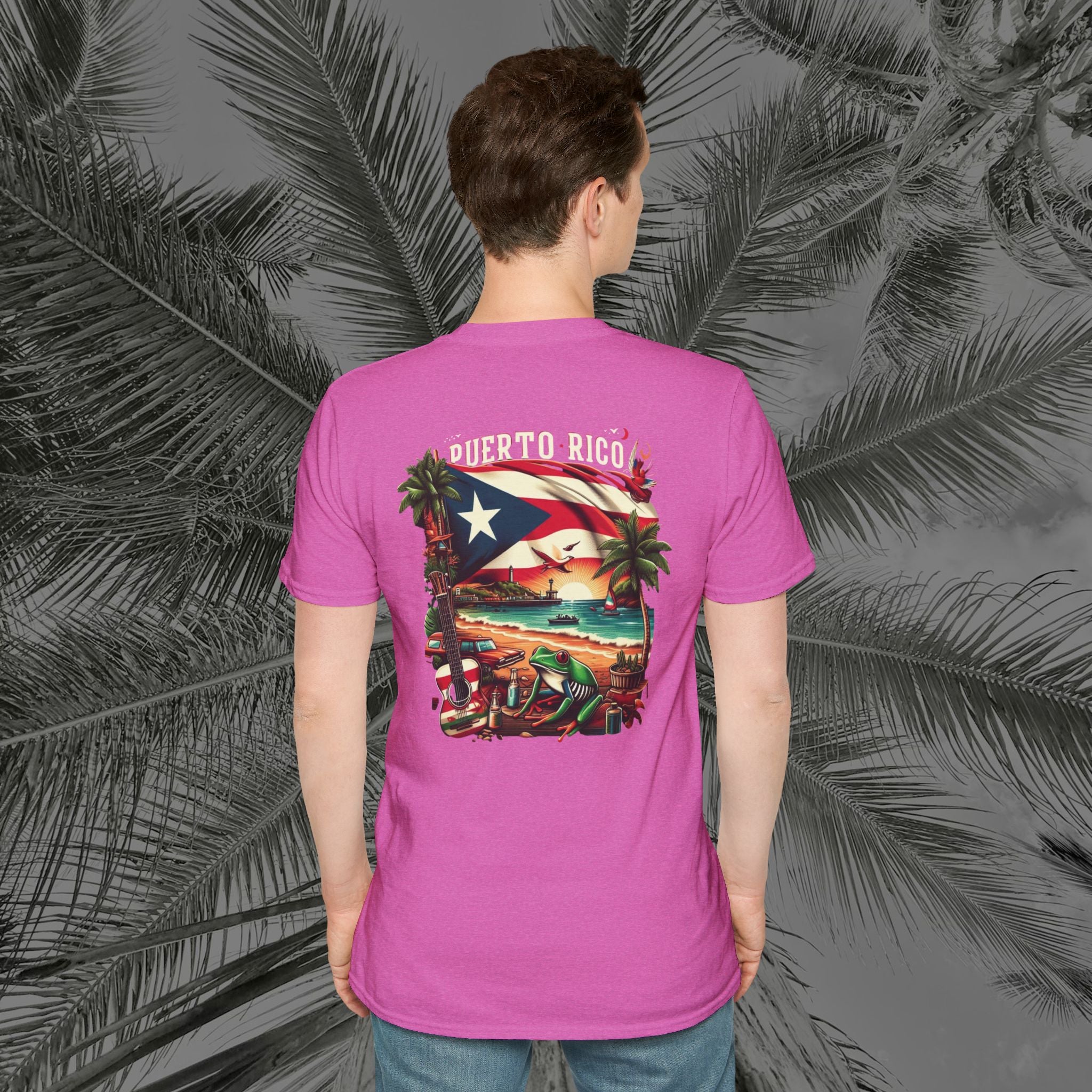 Coqui De La Playa - PR COLLECTION - (UNISEX) T-Shirt - Aliento De Vida
