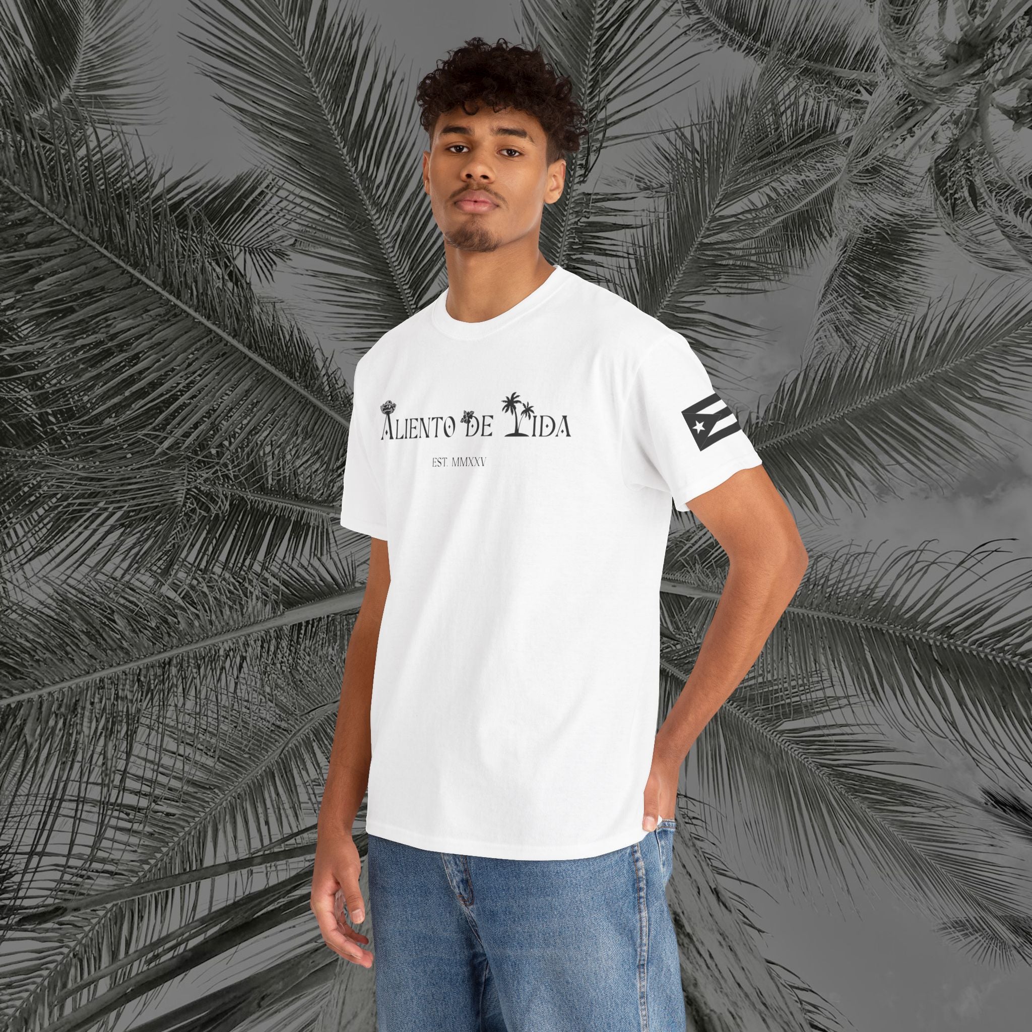 Frog Of The Island - PR COLLECTION - (UNISEX) Heavy Cotton Tee - Aliento De Vida