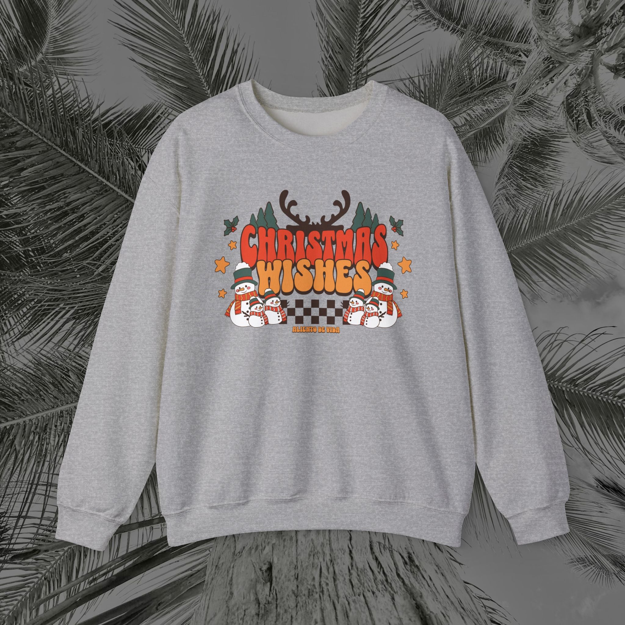 Chillin’ With My Snowmies - (UNISEX) Cozy Crewneck Sweatshirt - Aliento De Vida