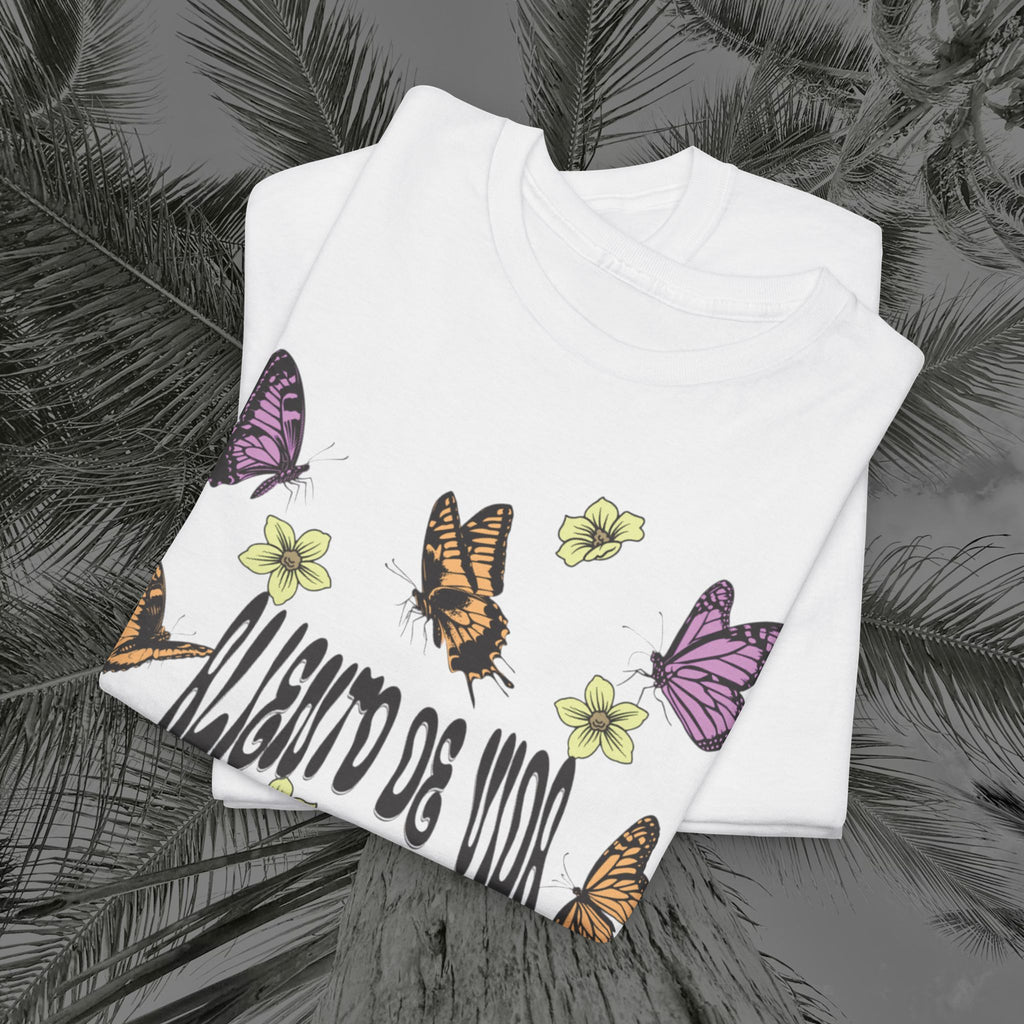 Butterfly Effect - (UNISEX) Heavy Cotton T-Shirt - Aliento De Vida