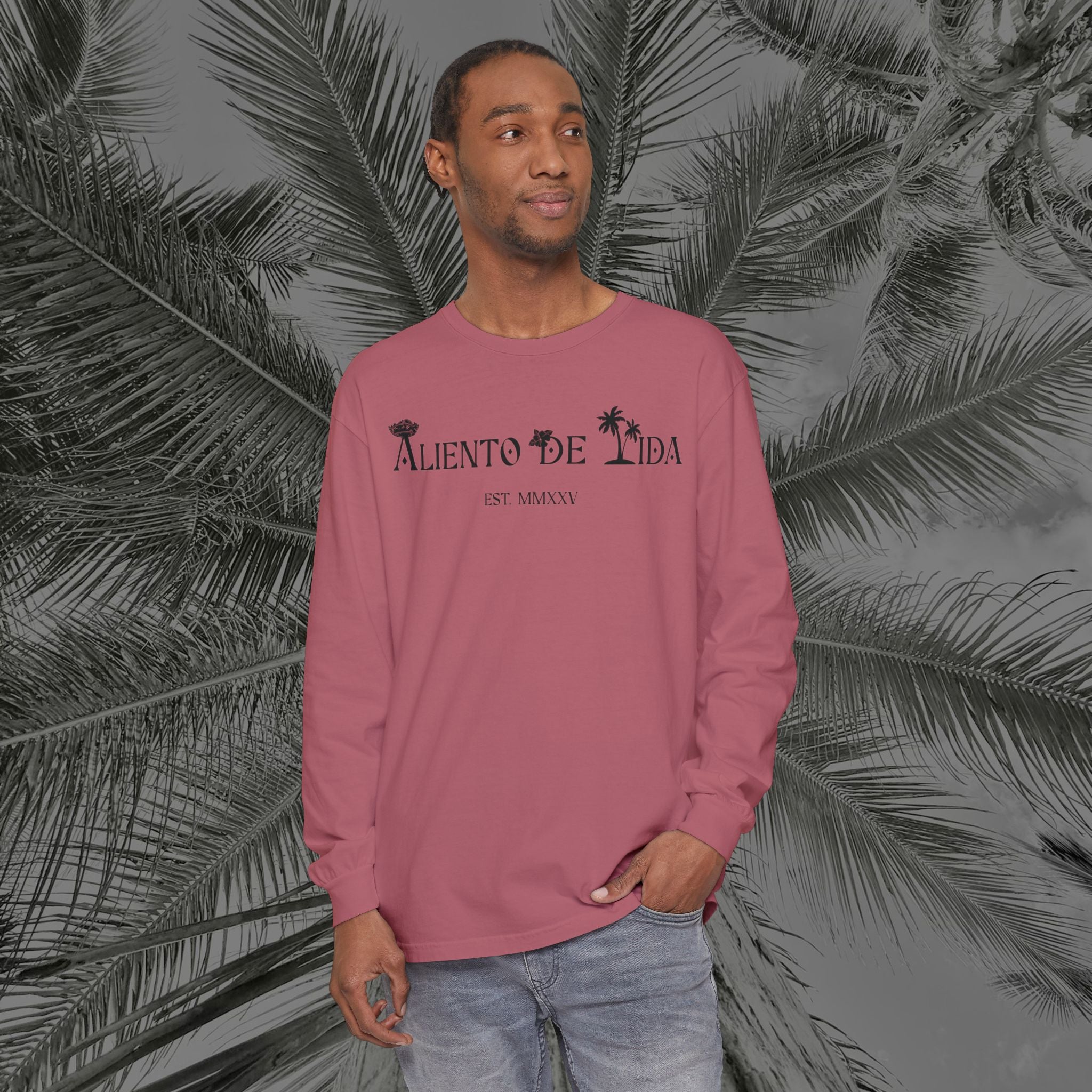 Isla Vibrante - (UNISEX) Long Sleeve T-Shirt - Aliento De Vida