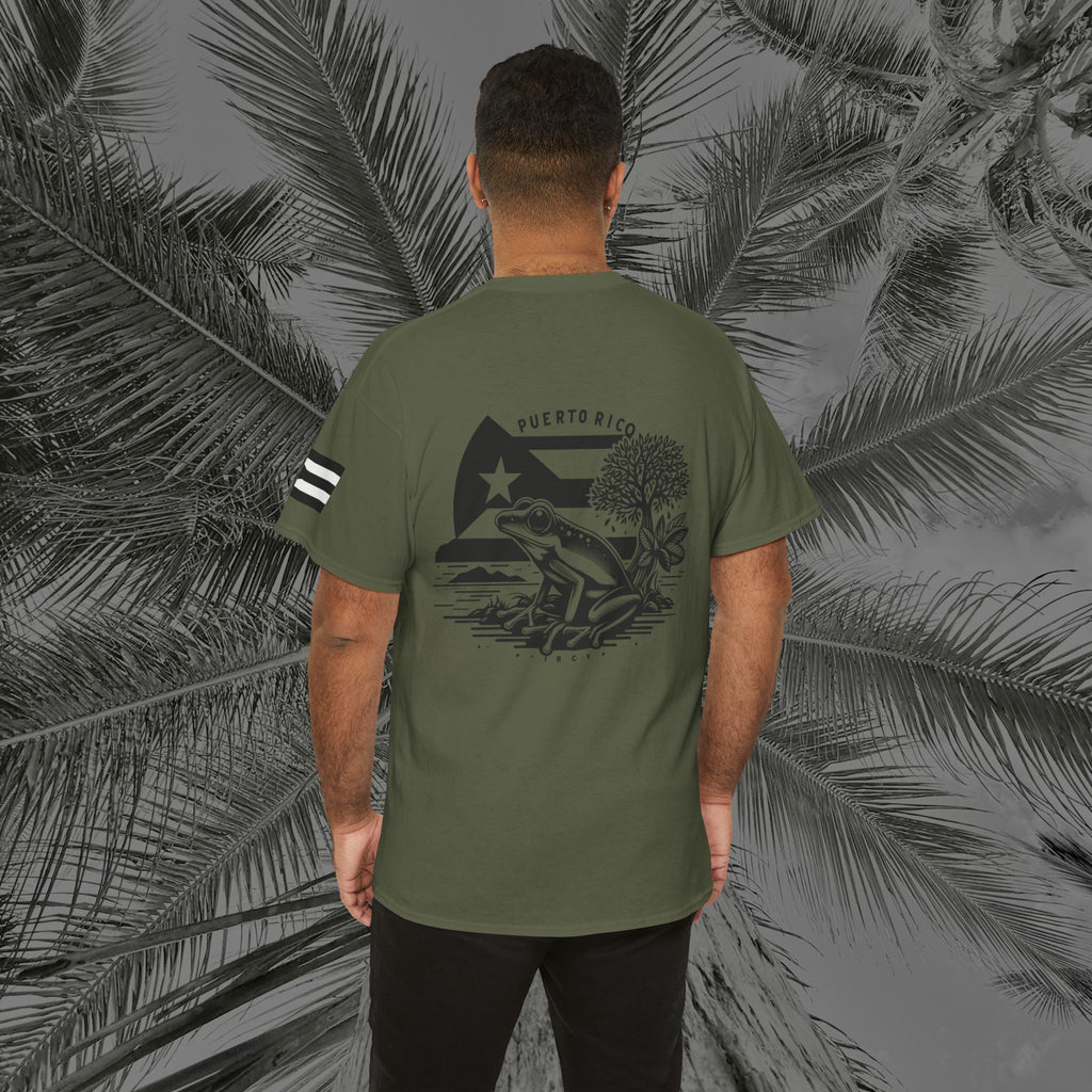 Coqui Crazy - PR COLLECTION - (UNISEX) Heavy Cotton Tee - Aliento De Vida