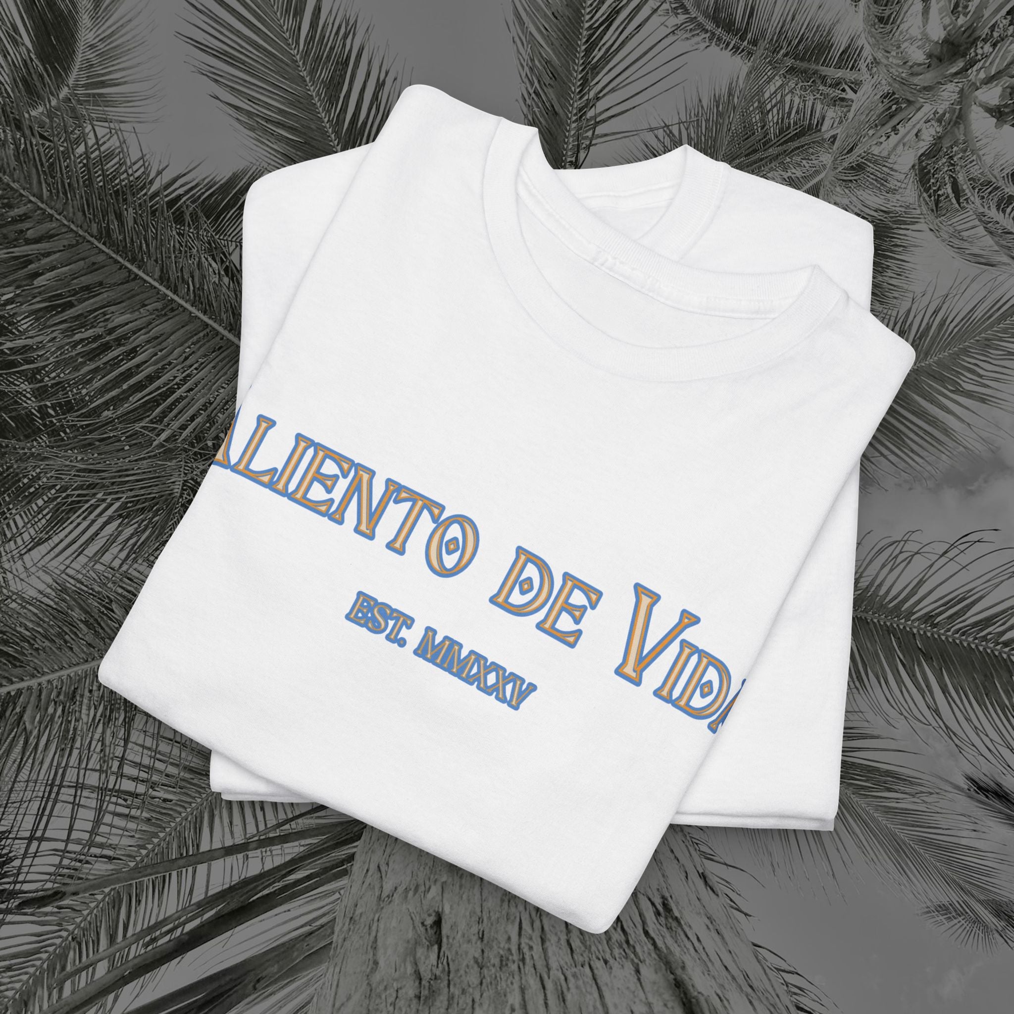 Ocean Motion - (UNISEX) Heavy Cotton Tee - Aliento De Vida