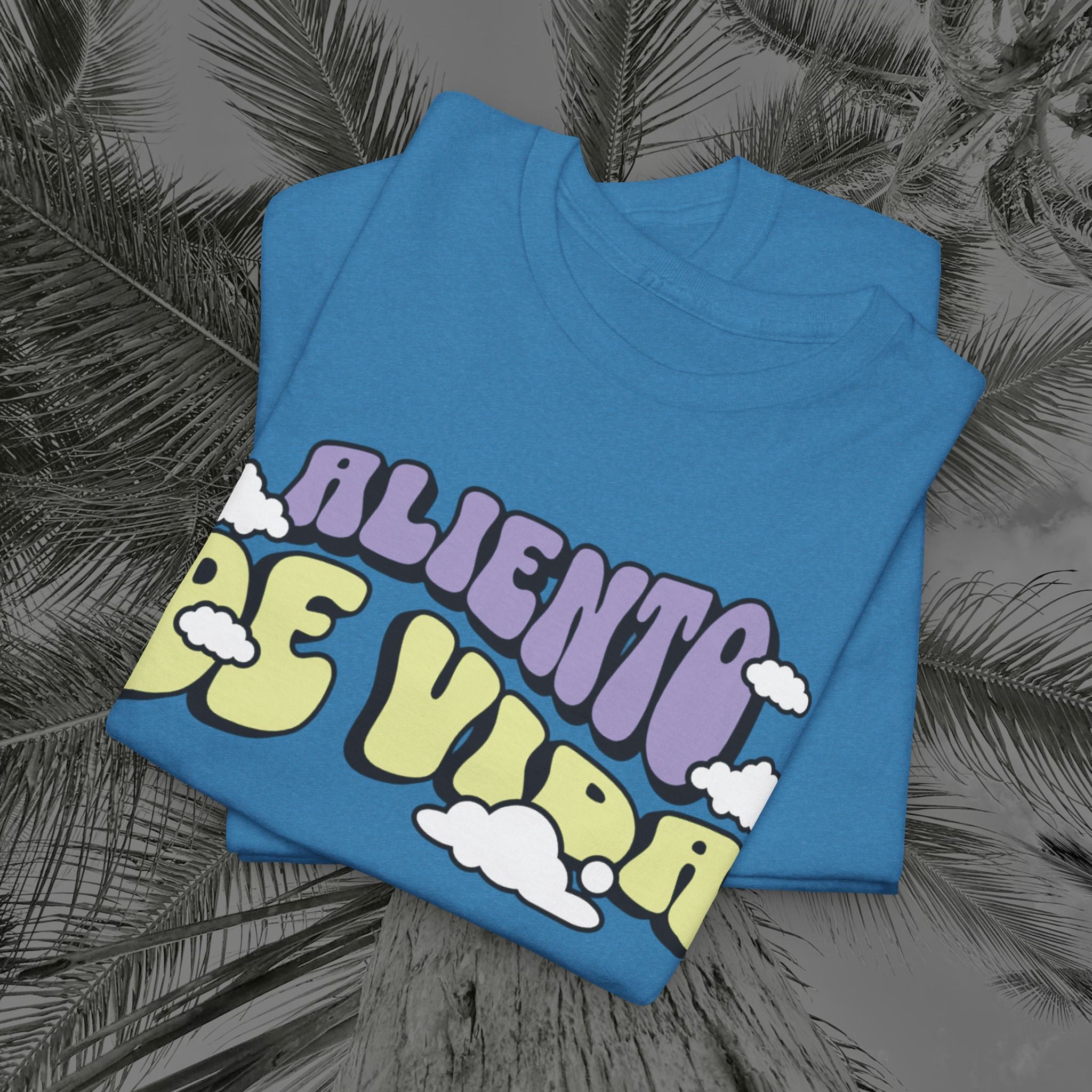 Clouds #1 - (UNISEX) Heavy Cotton T-Shirt - Aliento De Vida