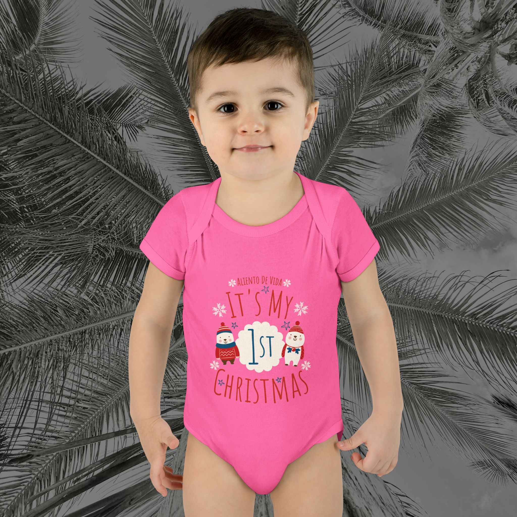 Little North Pole Newbie - (UNISEX) Baby Bodysuit / Infant Onesie - Aliento De Vida