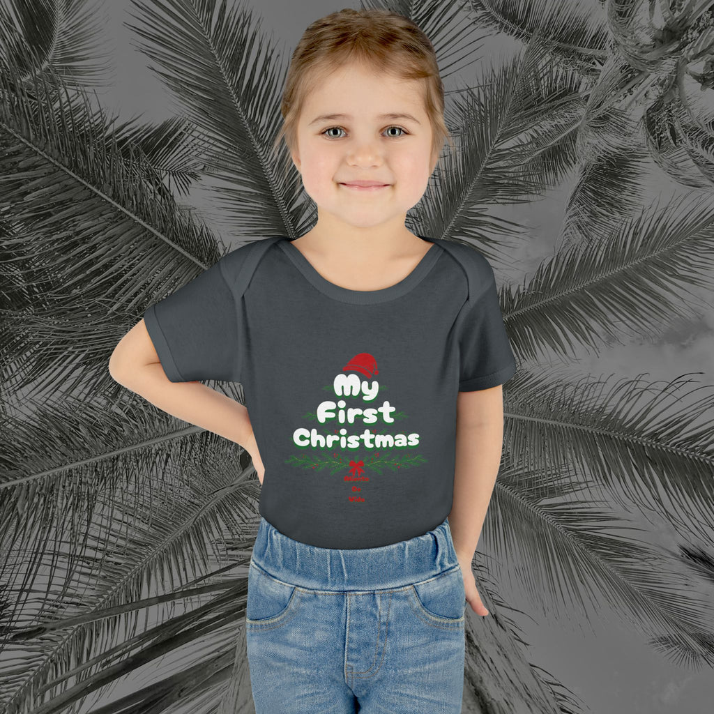 Tiny Claus in Training - (UNISEX) Baby Bodysuit / Infant Onesie - Aliento De Vida