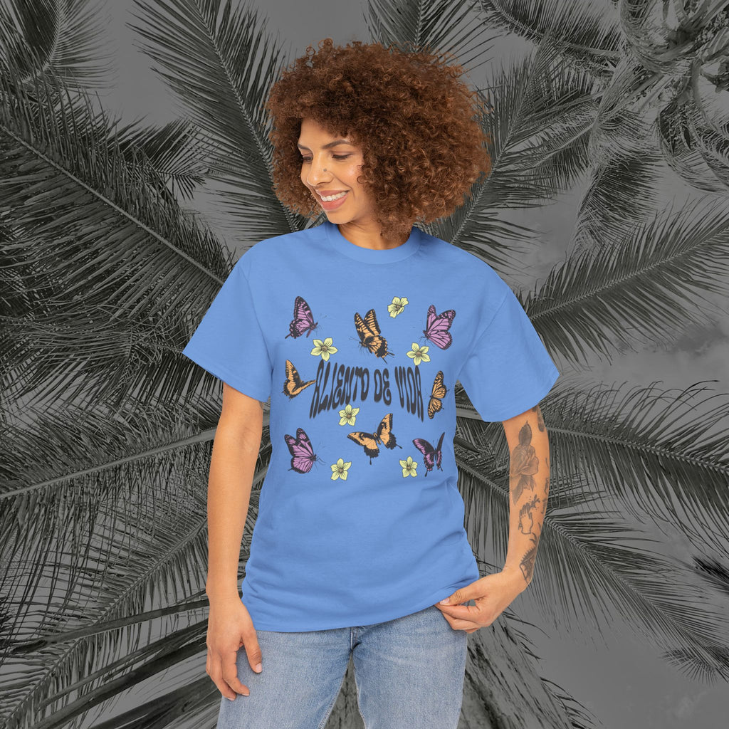 Butterfly Effect - (UNISEX) Heavy Cotton T-Shirt - Aliento De Vida