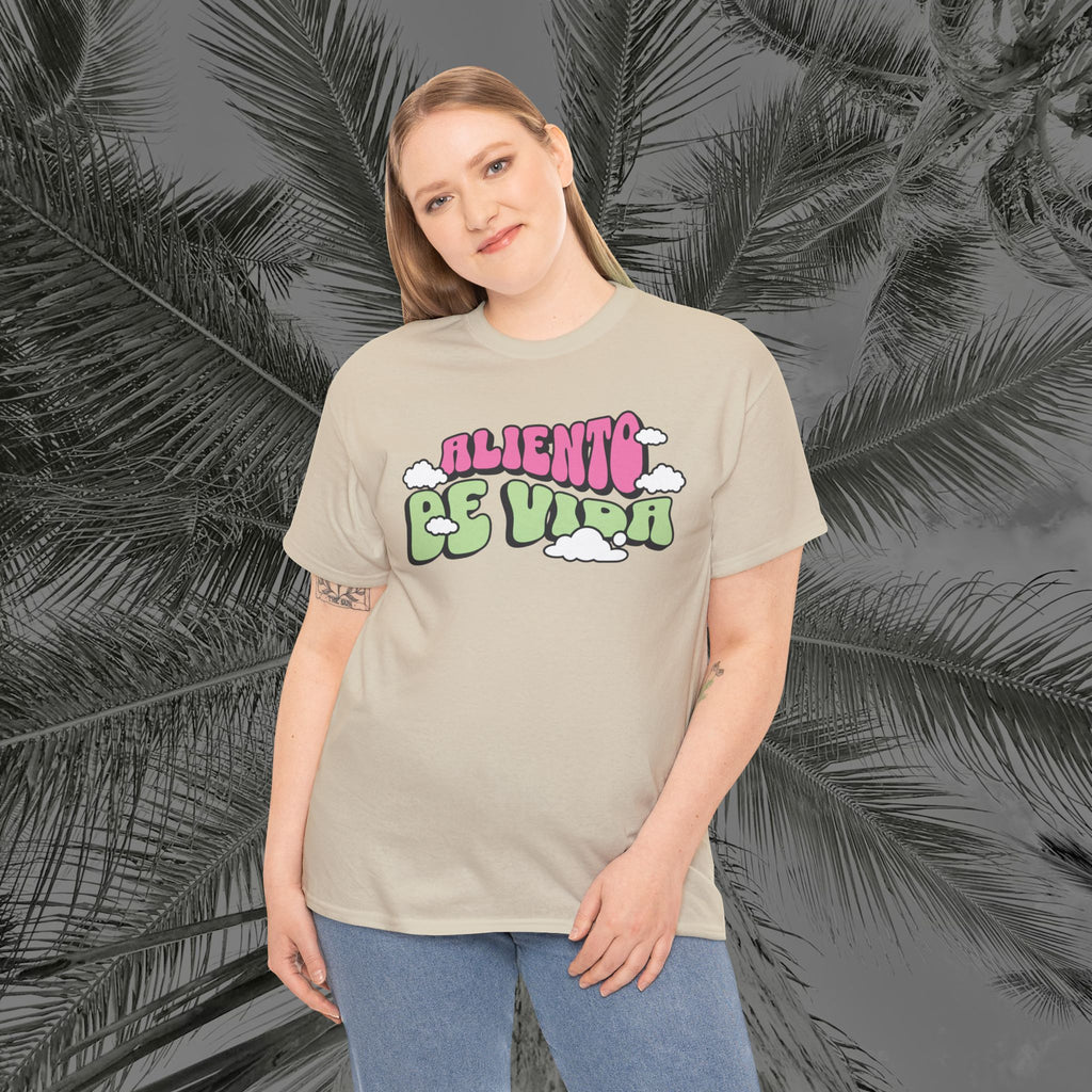 Clouds #2 - (UNISEX) Heavy Cotton T-Shirt - Aliento De Vida