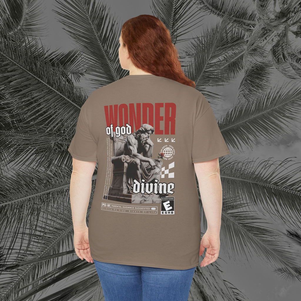 Throne of the Divine - (UNSEX) Heavy Cotton T-Shirt - Aliento De Vida