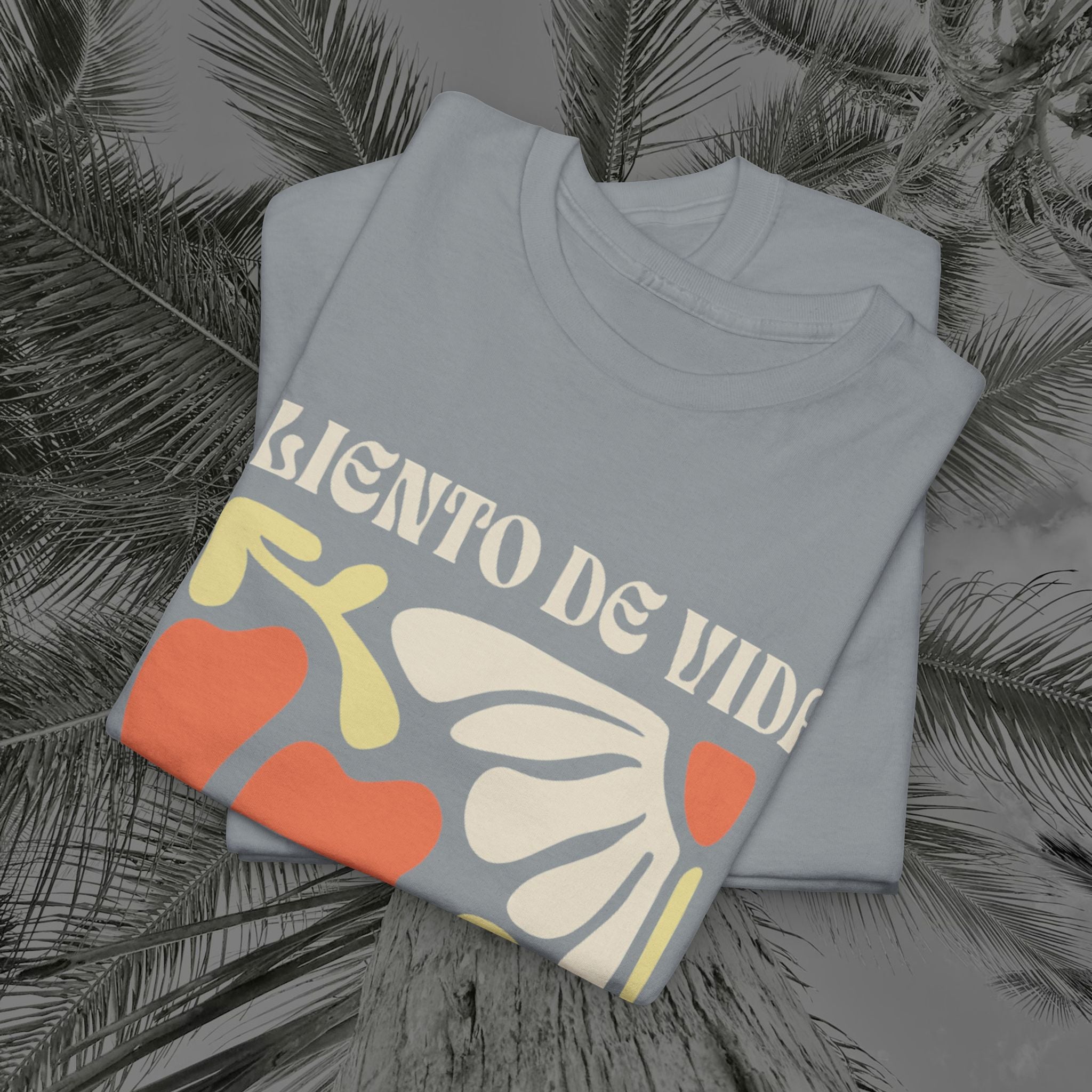 One Breath, Infinite Bloom - (UNISEX) Heavy Cotton T-Shirt - Aliento De Vida