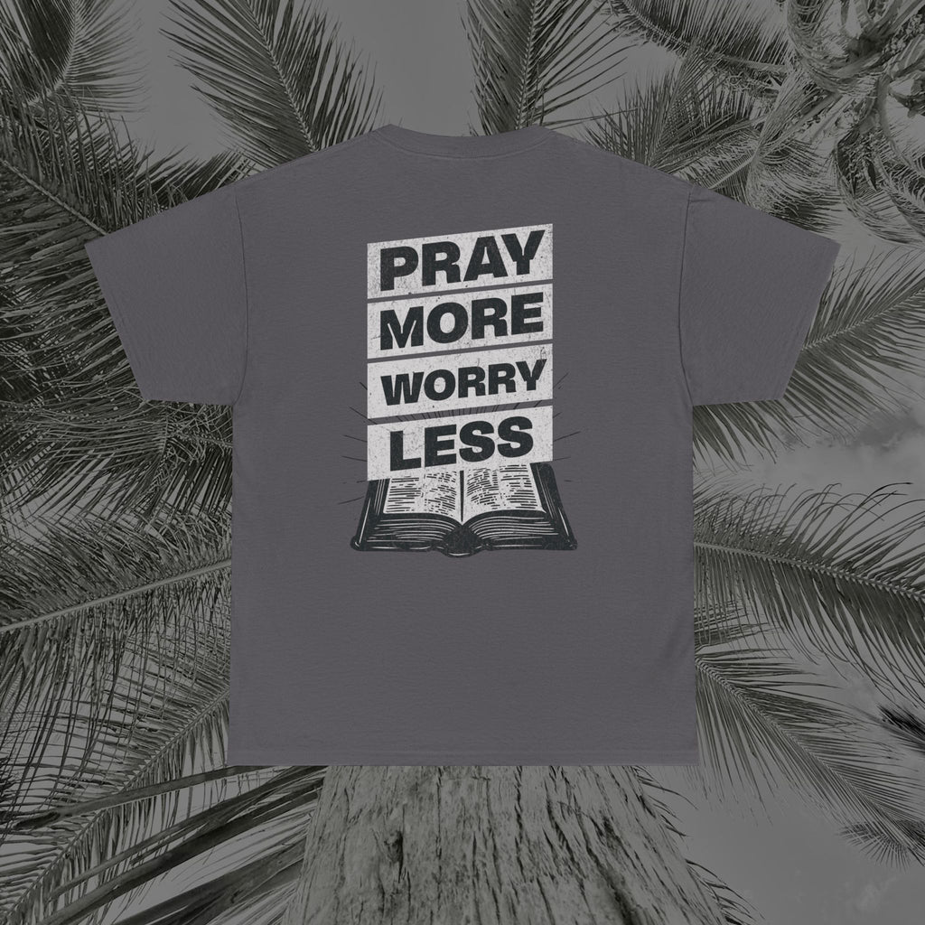 Peace Through Prayer - (UNISEX) Heavy Cotton Tee - Aliento De Vida