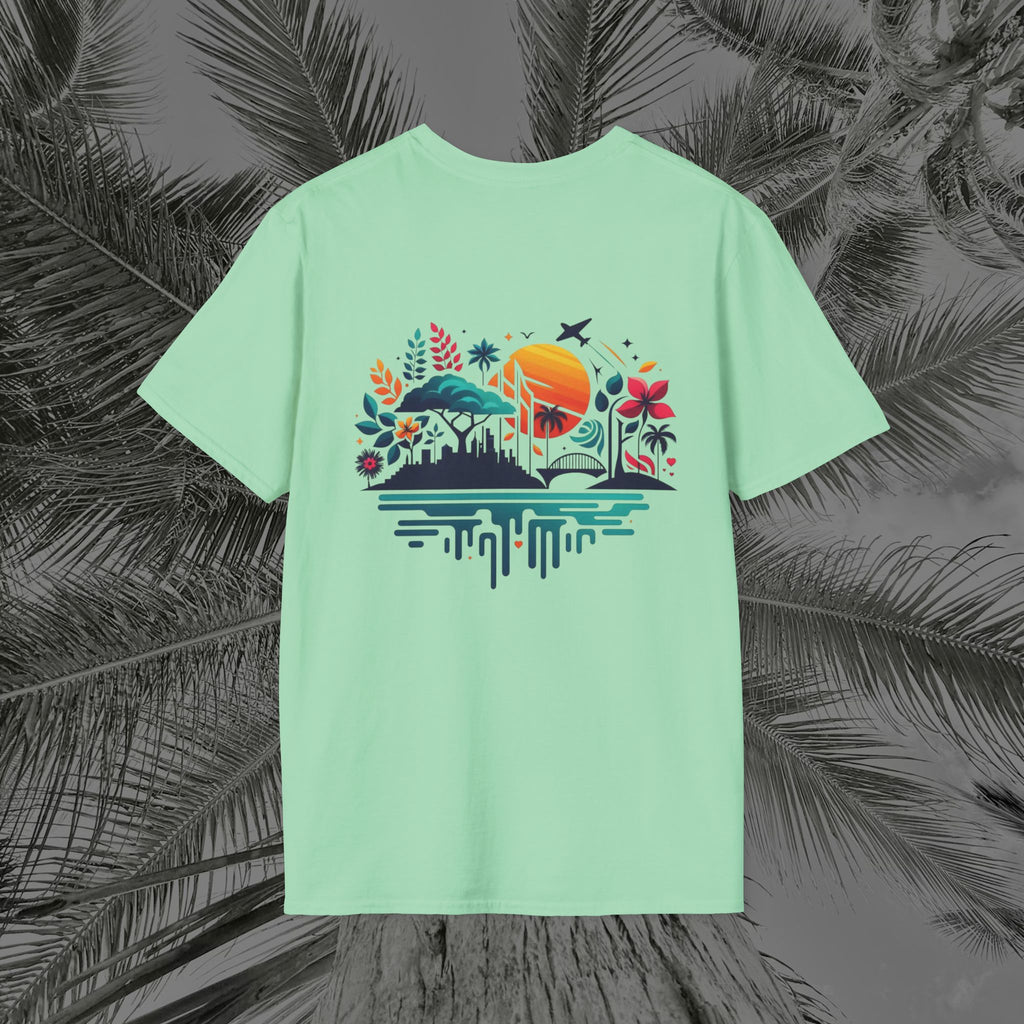 Vibrant Vibes - (UNISEX) Soft style T-Shirt - Aliento De Vida