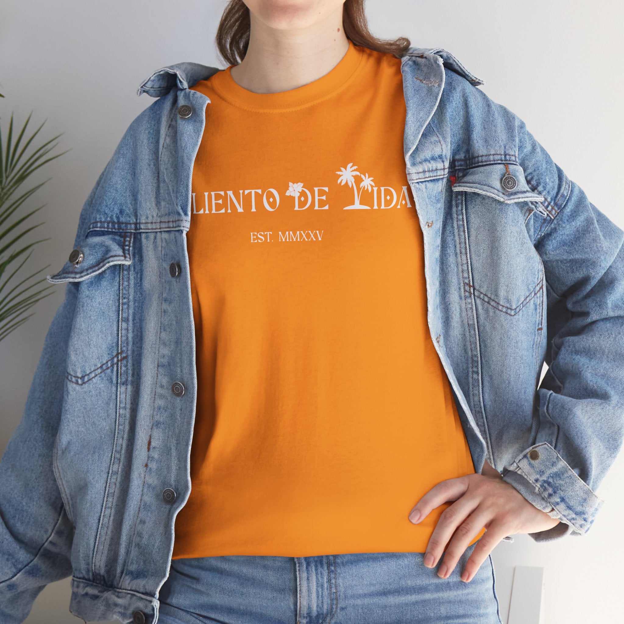 Crack Open A Unique Medalla - PR COLLECTION - (UNISEX) Heavy Cotton Tee - Aliento De Vida