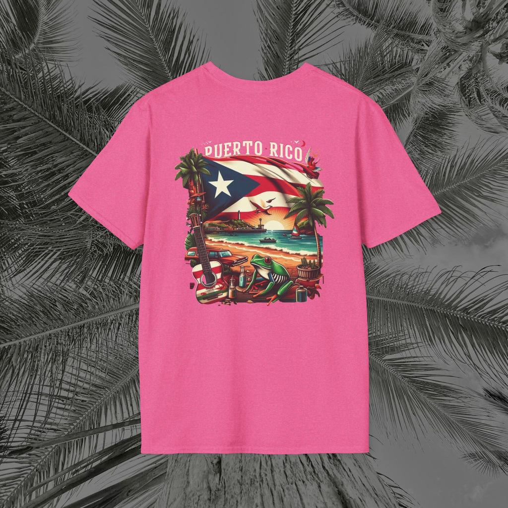 Coqui De La Playa - PR COLLECTION - (UNISEX) T-Shirt - Aliento De Vida