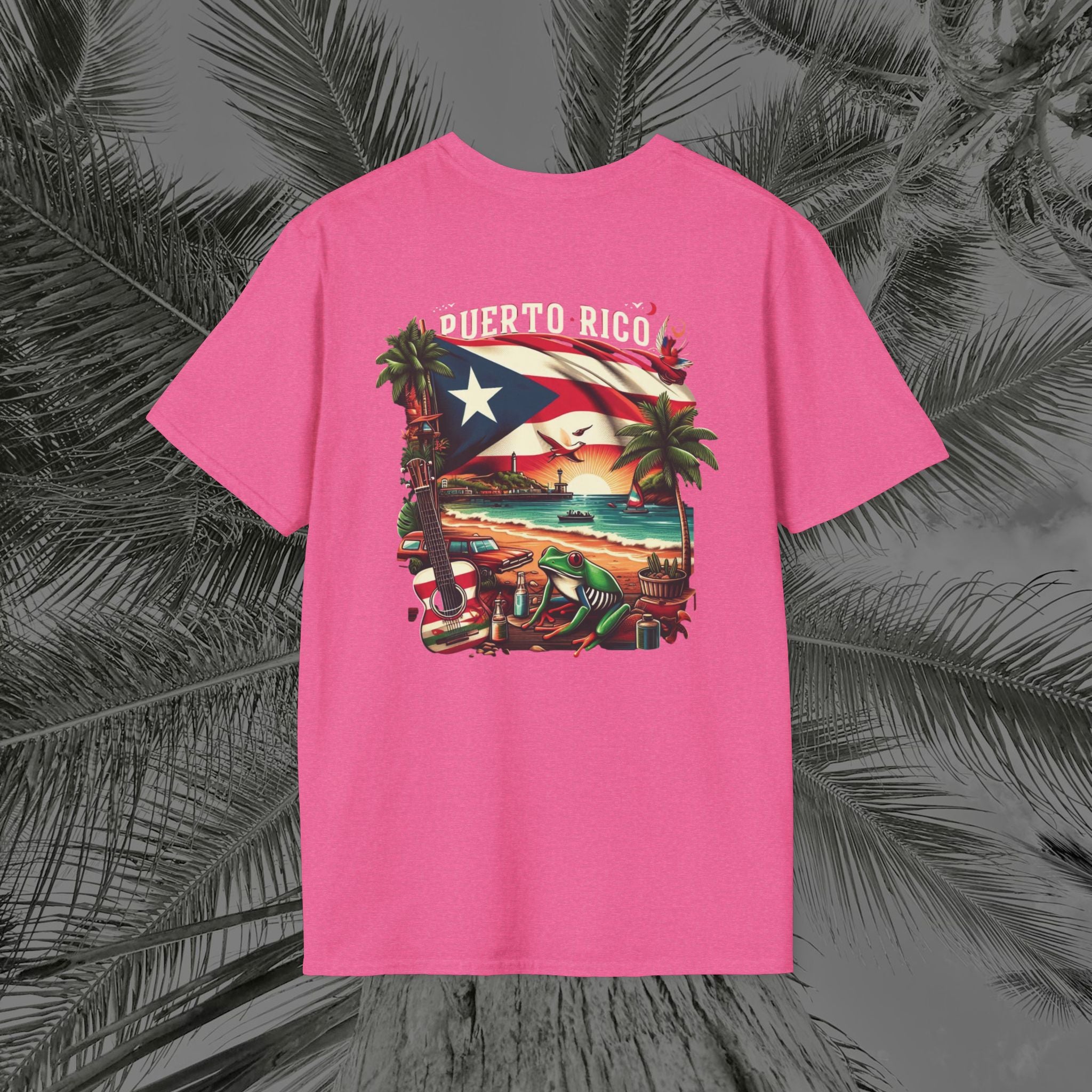 Coqui De La Playa - PR COLLECTION - (UNISEX) T-Shirt - Aliento De Vida