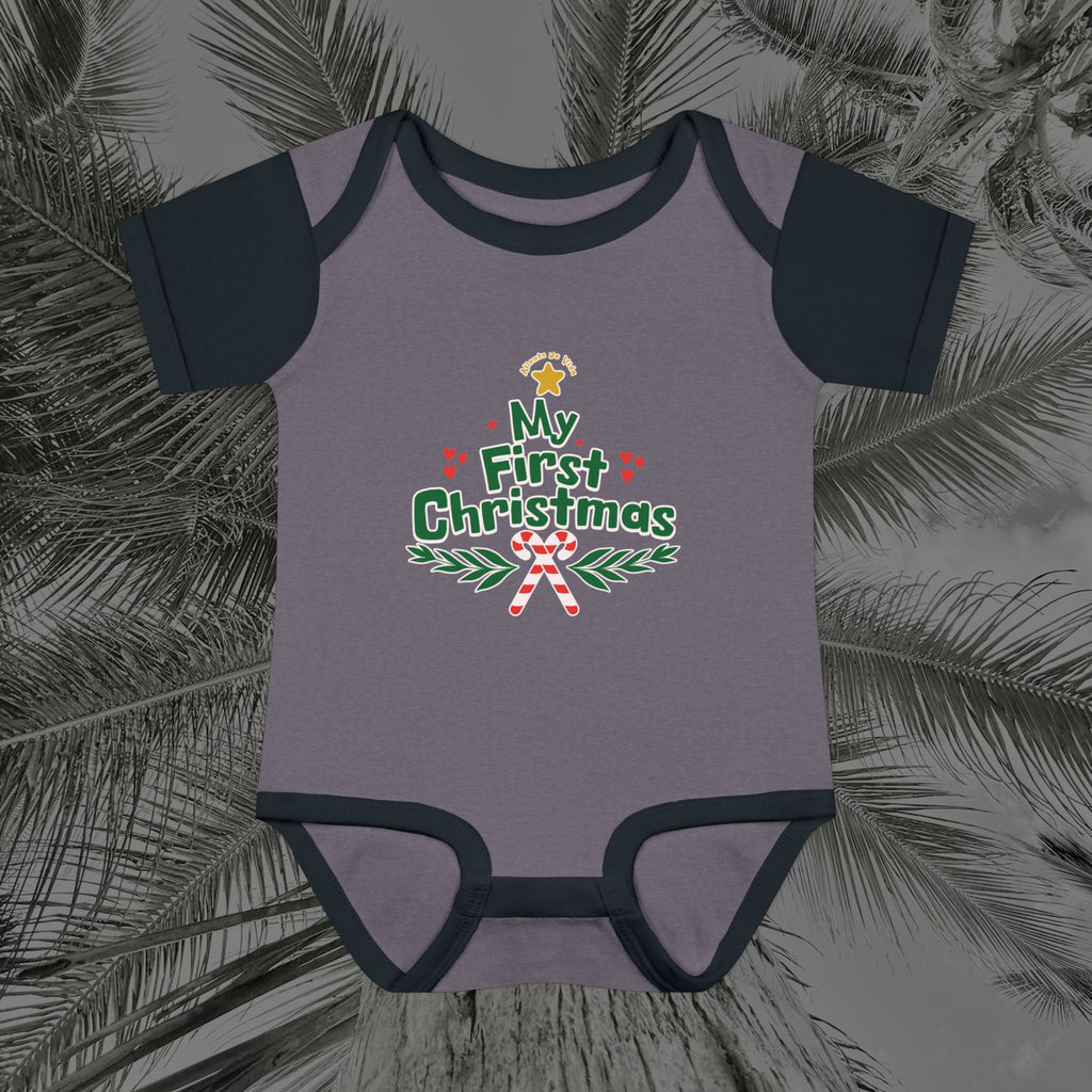 Tiny Tree Topper - (UNISEX) Baby Bodysuit / Infant Onesie - Aliento De Vida