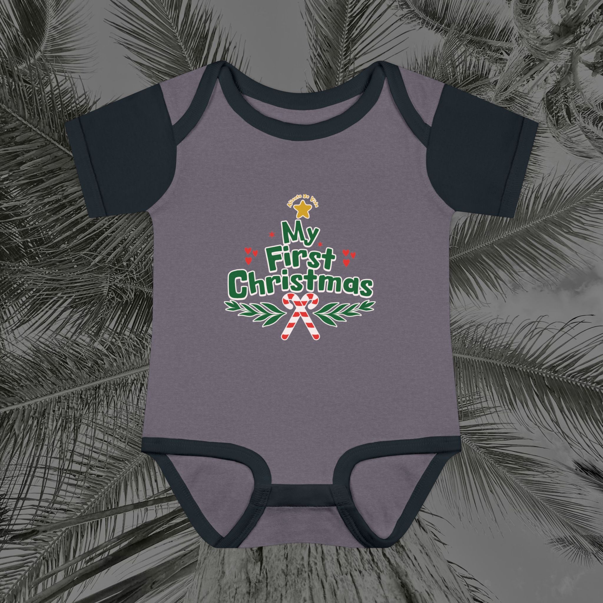 Tiny Tree Topper - (UNISEX) Baby Bodysuit / Infant Onesie - Aliento De Vida