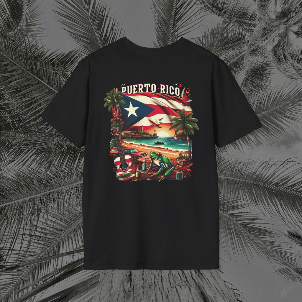 Coqui De La Playa - PR COLLECTION - (UNISEX) T-Shirt - Aliento De Vida