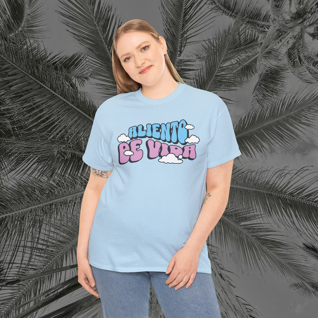 Clouds #3 - (UNISEX) Heavy Cotton T-Shirt - Aliento De Vida
